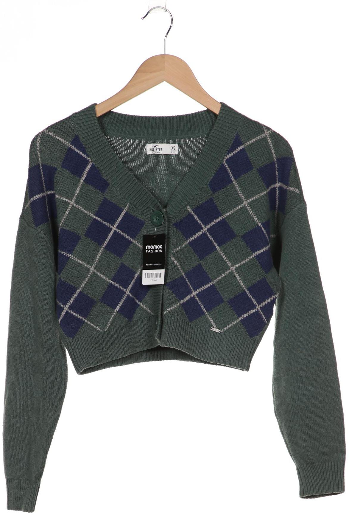 

Hollister Damen Strickjacke, grün