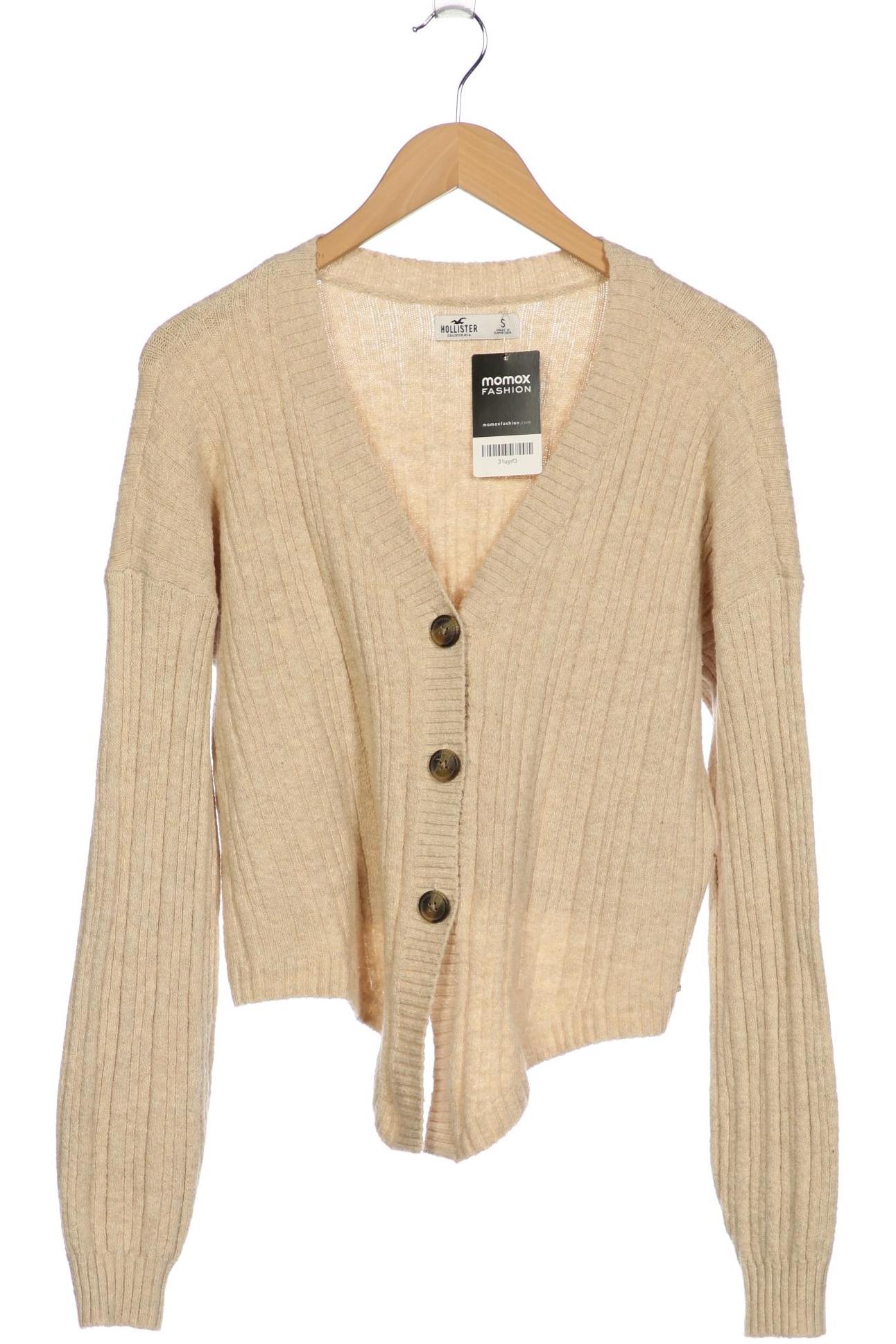 

Hollister Damen Strickjacke, beige, Gr. 36