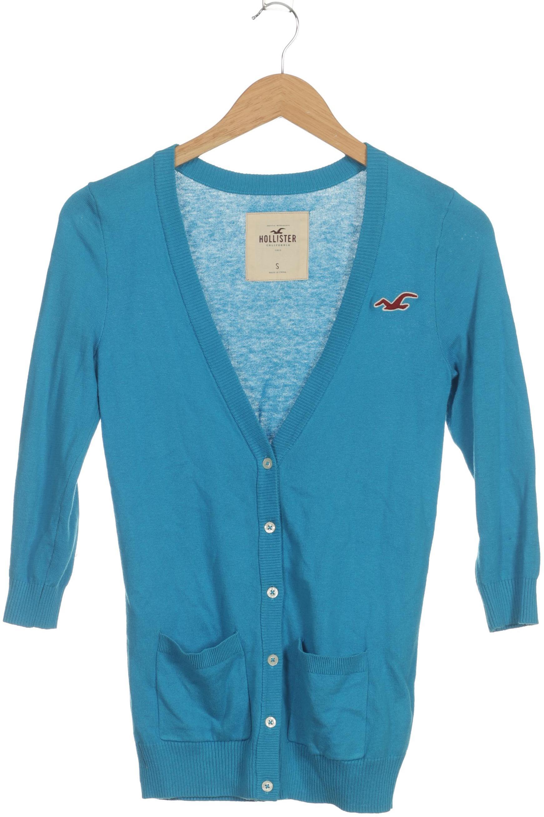 

Hollister Damen Strickjacke, blau, Gr.