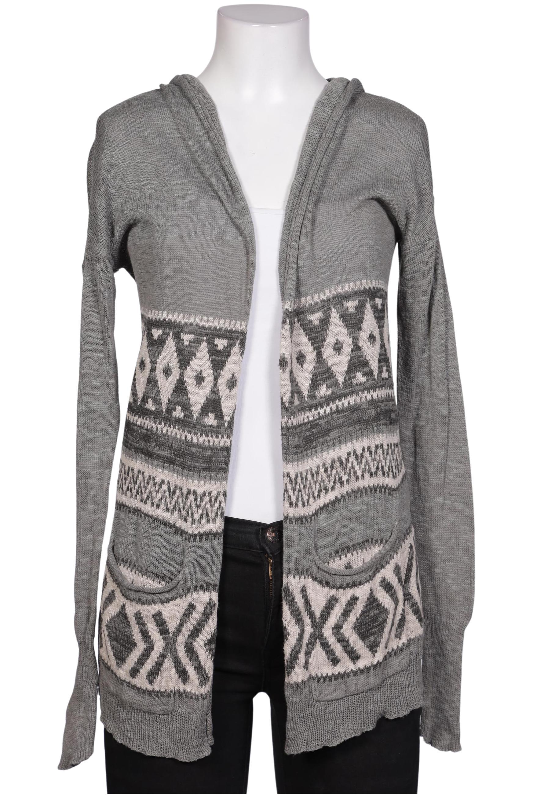 

Hollister Damen Strickjacke, grau, Gr. 34