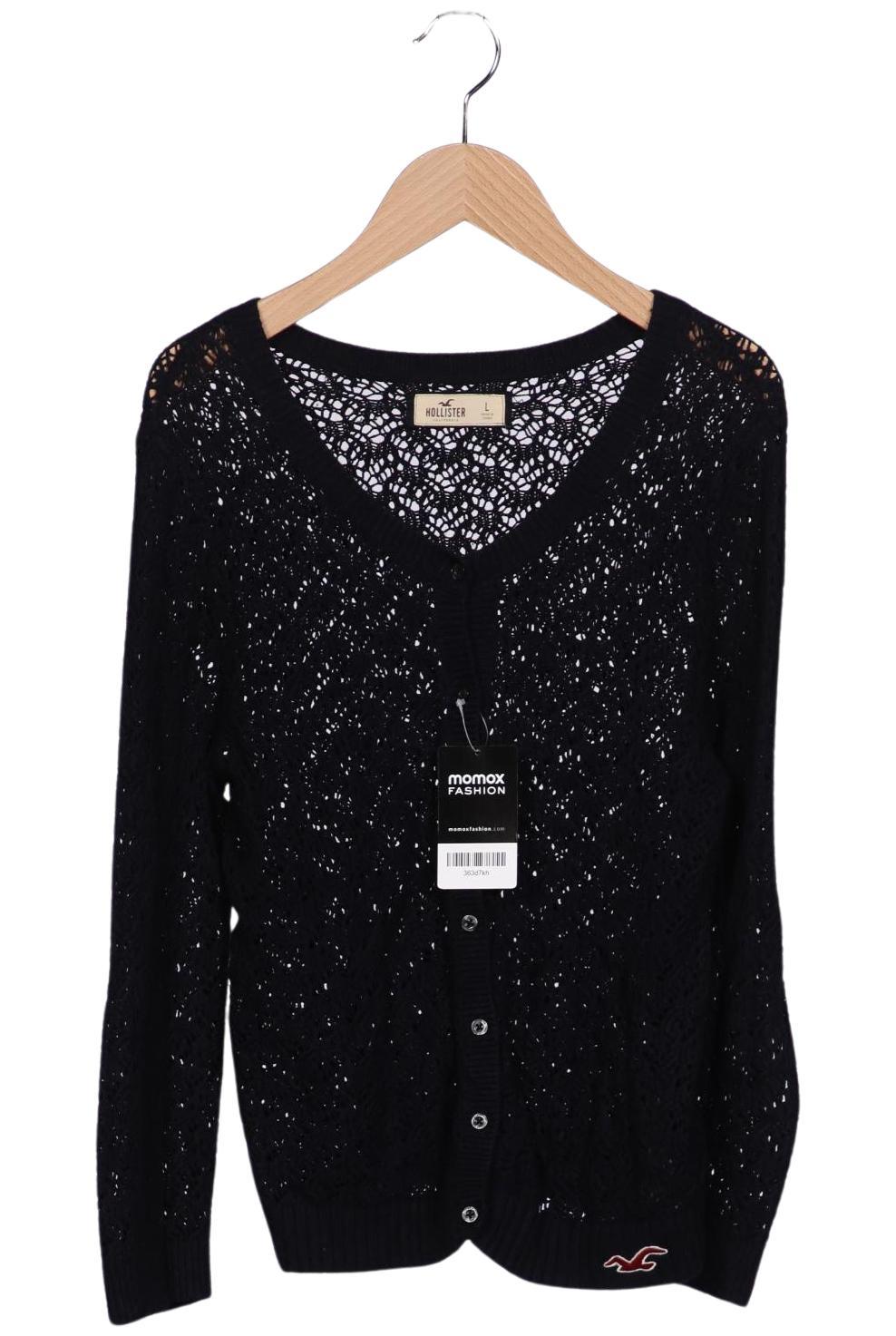 

Hollister Damen Strickjacke, marineblau, Gr. 42