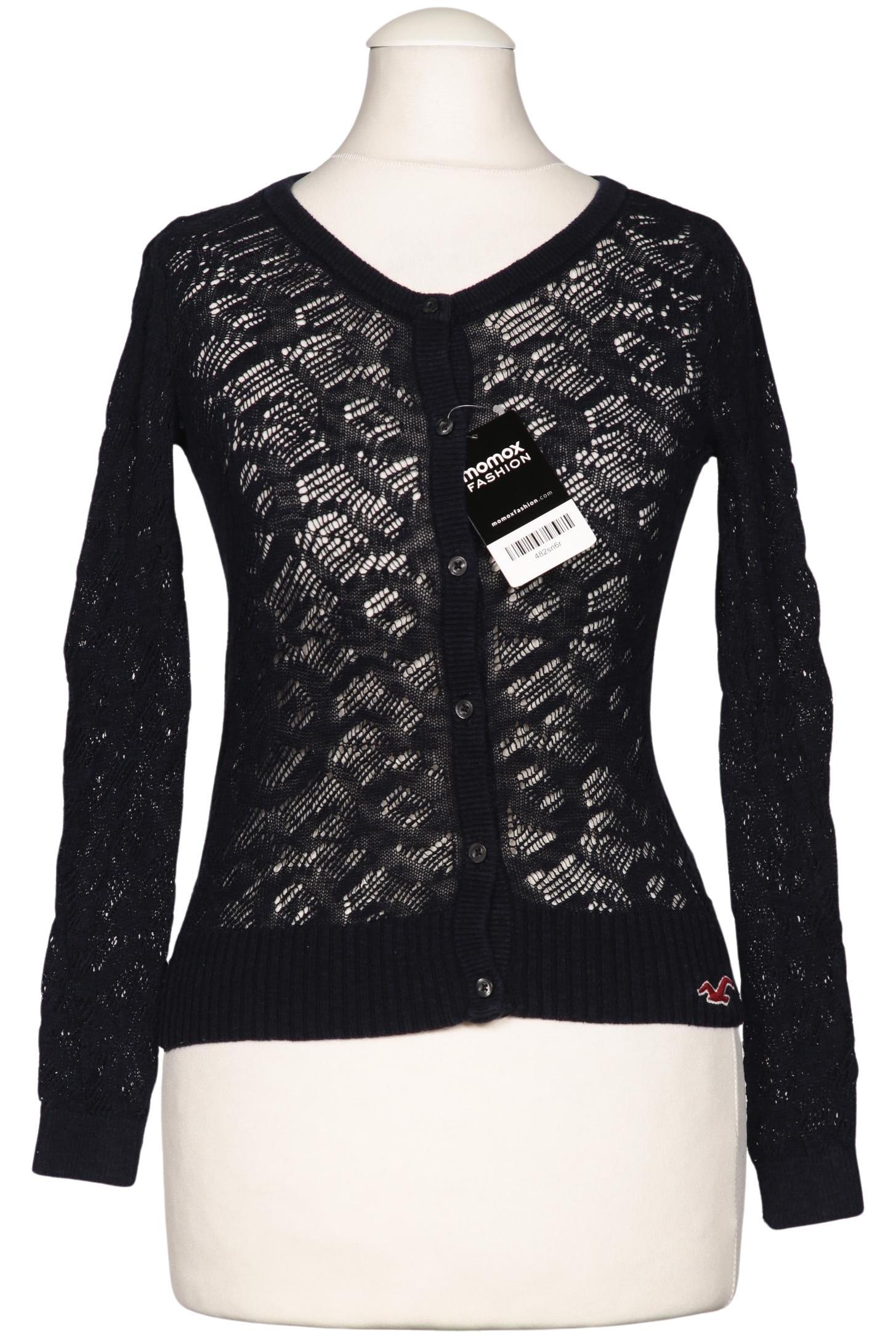 

Hollister Damen Strickjacke, marineblau, Gr. 34