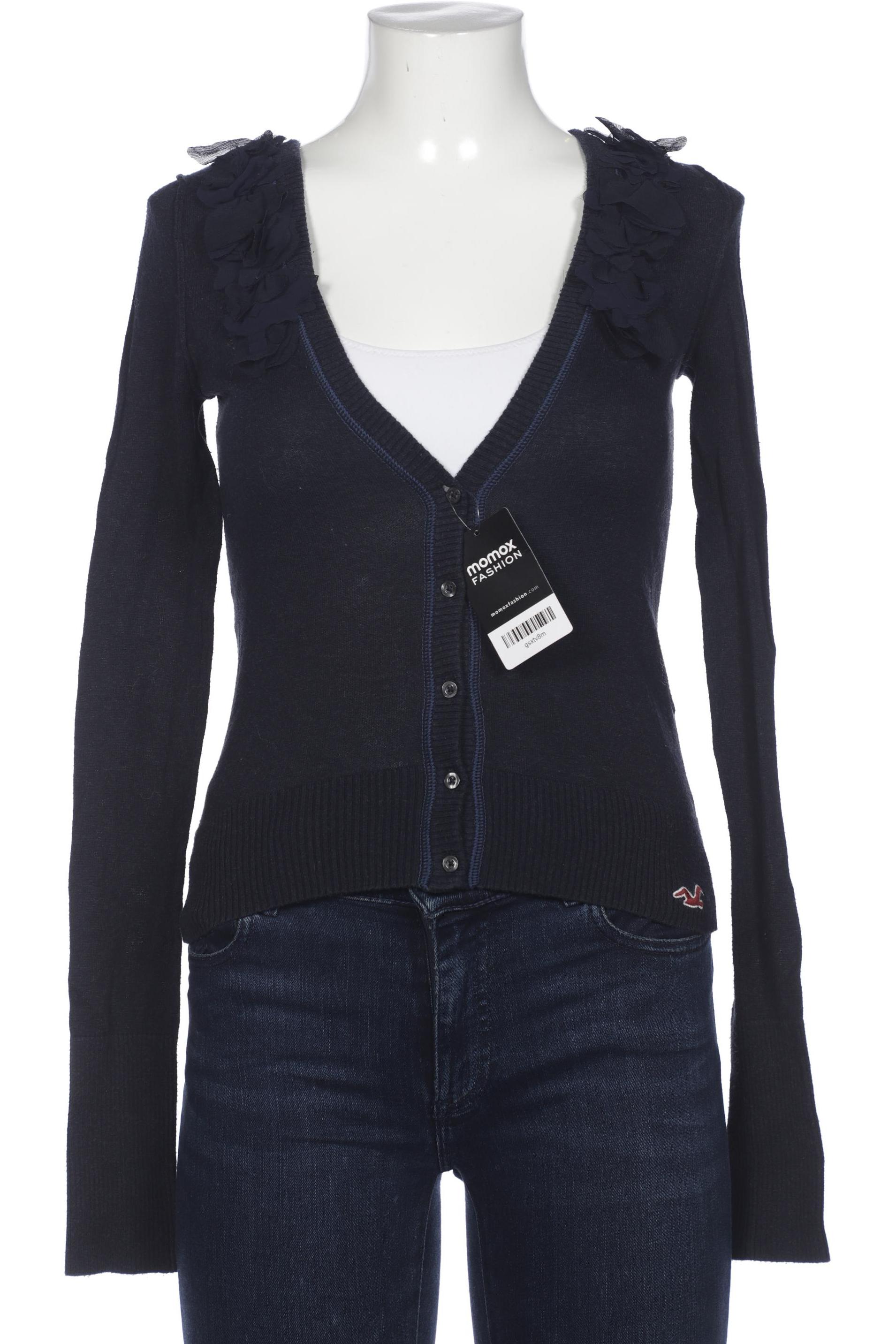 

Hollister Damen Strickjacke, marineblau