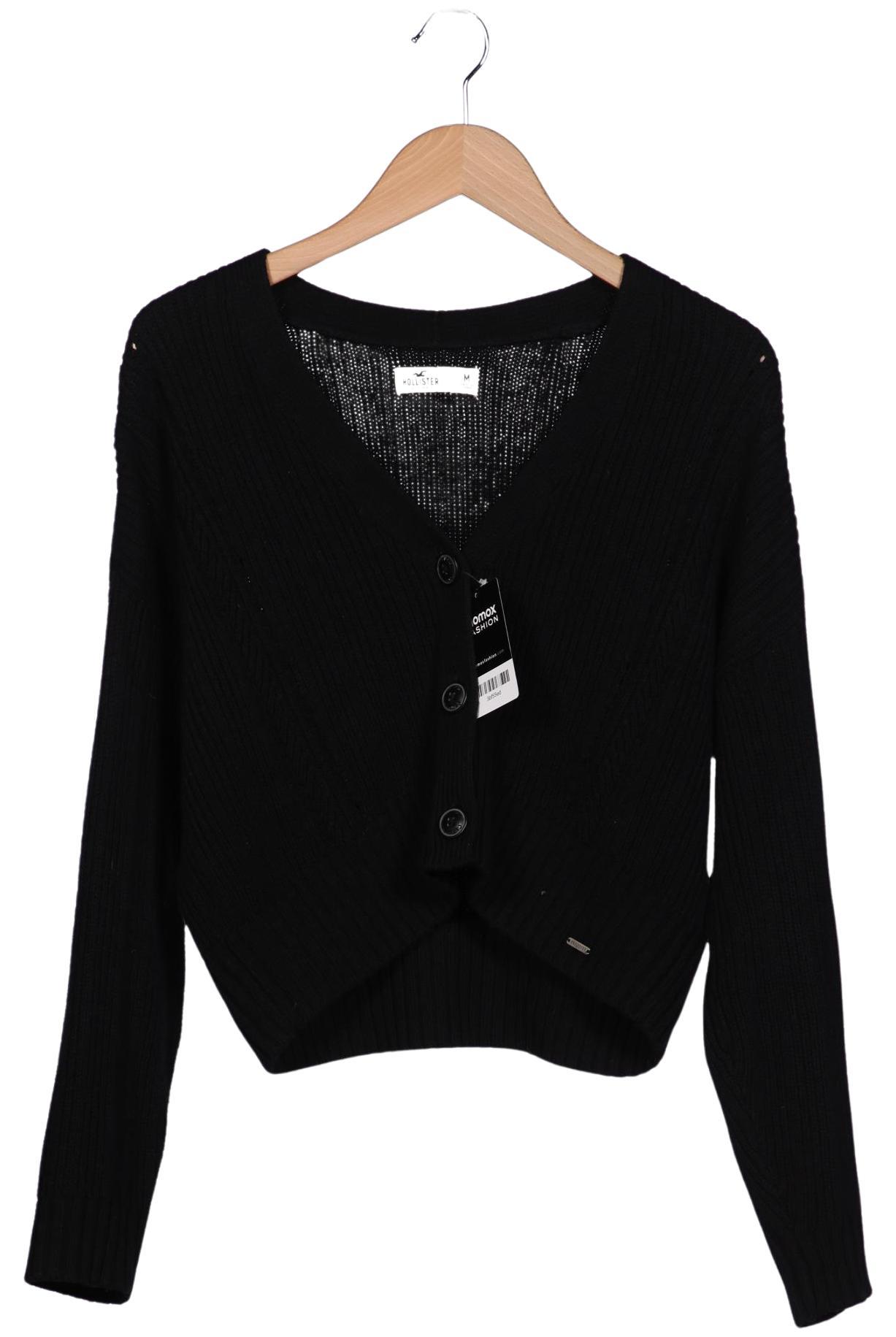 

Hollister Damen Strickjacke, schwarz, Gr. 38