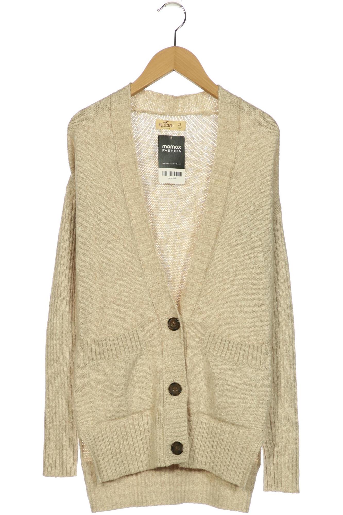 

Hollister Damen Strickjacke, beige