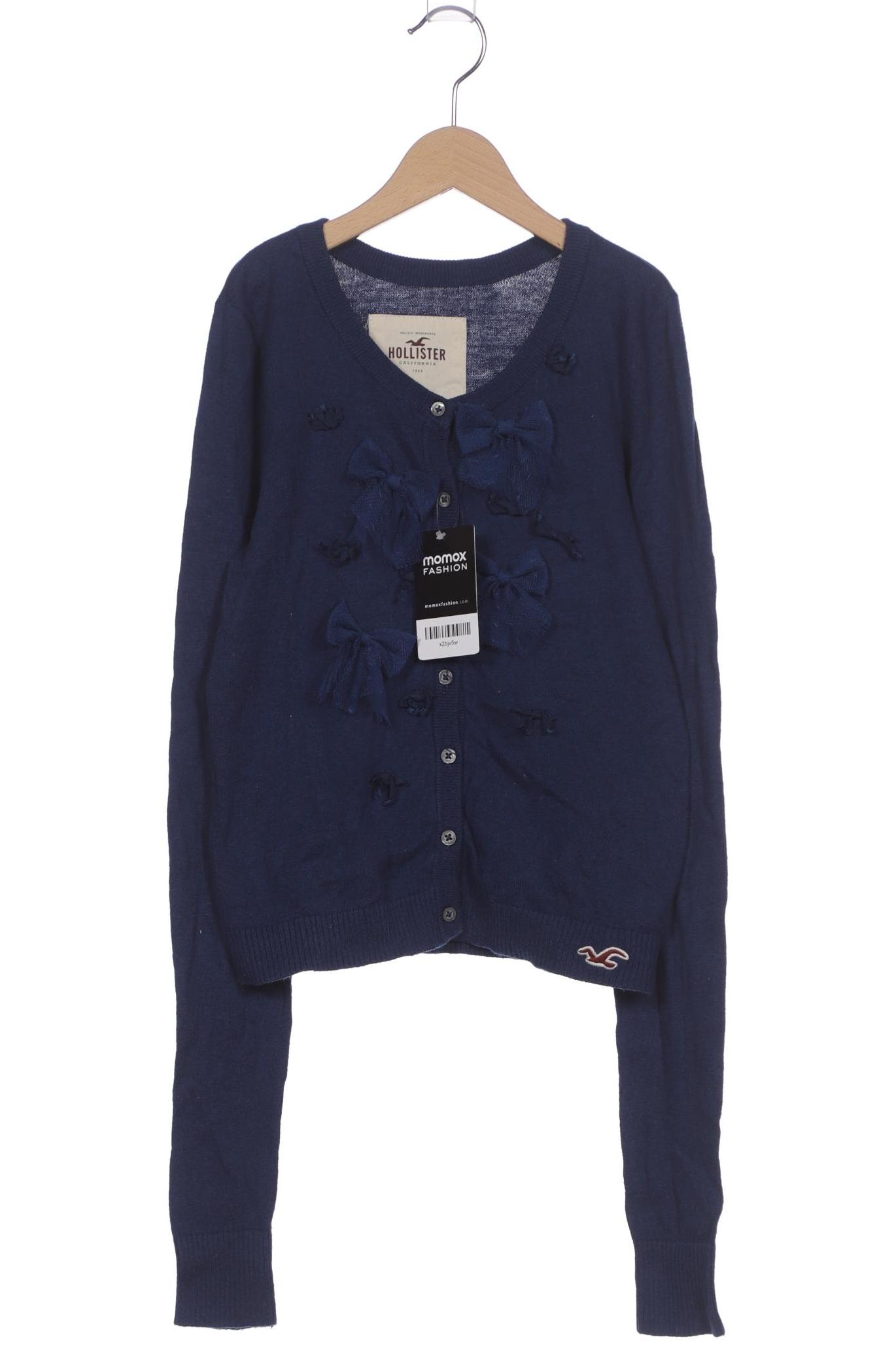 

Hollister Damen Strickjacke, marineblau, Gr. 36