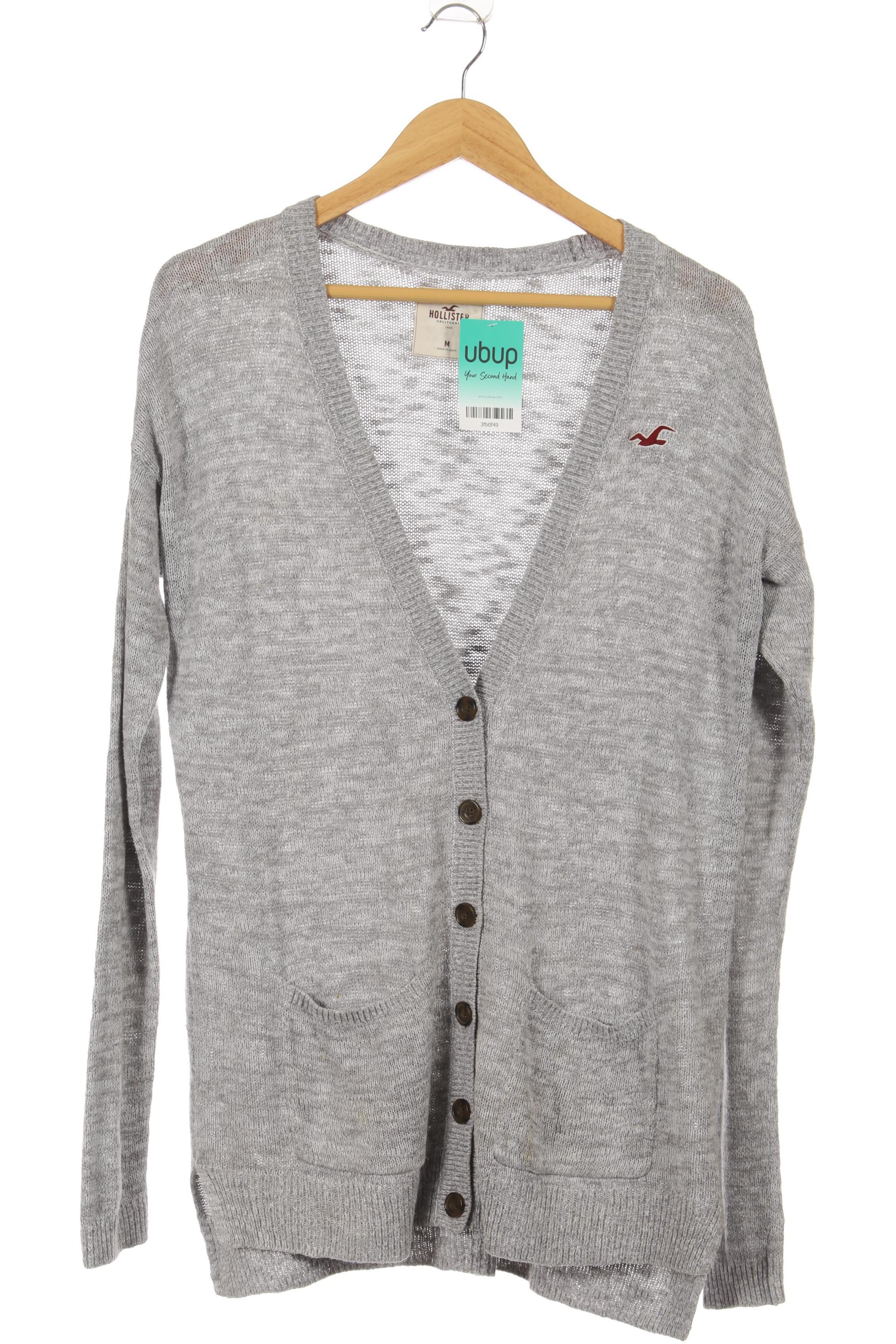 

Hollister Damen Strickjacke, grau, Gr.