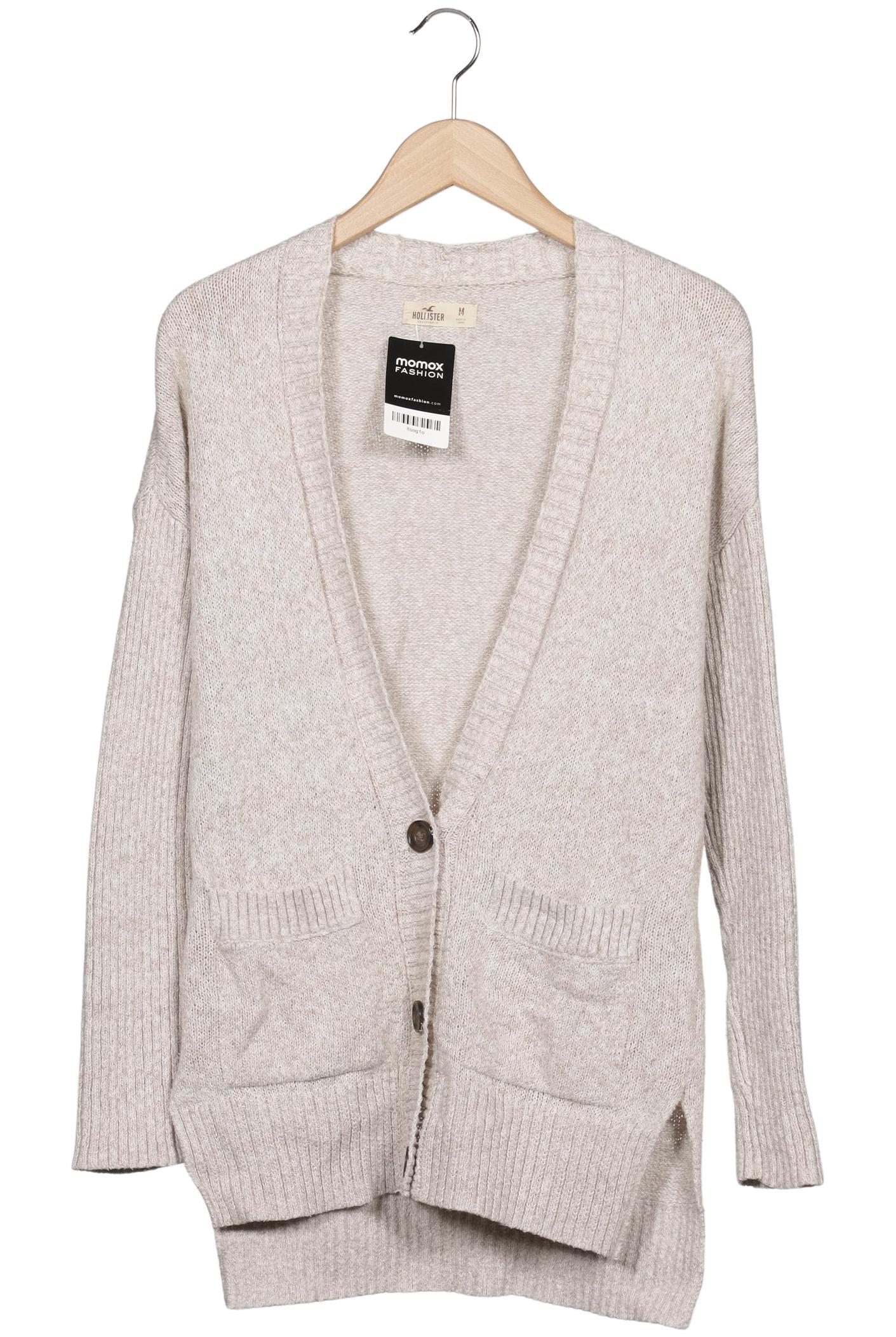 

Hollister Damen Strickjacke, beige, Gr. 38