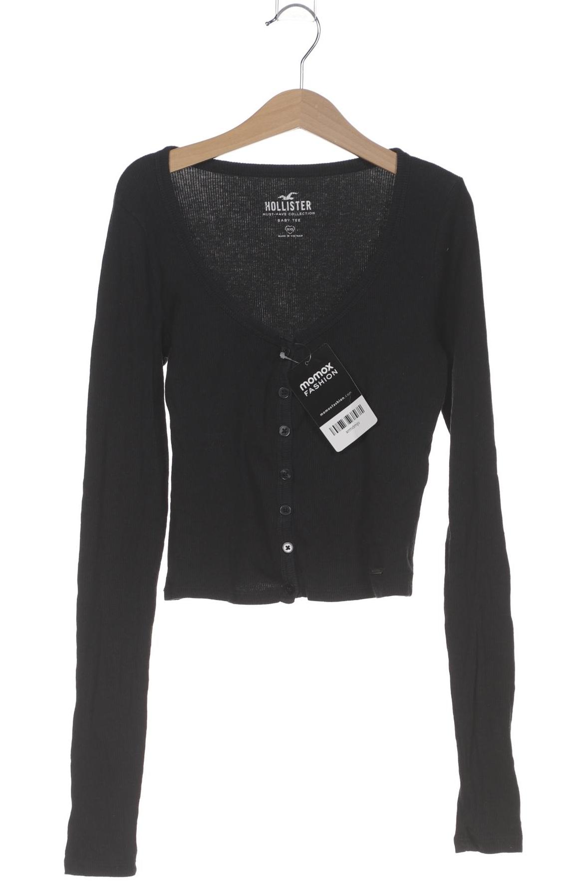 

Hollister Damen Strickjacke, schwarz, Gr. 32