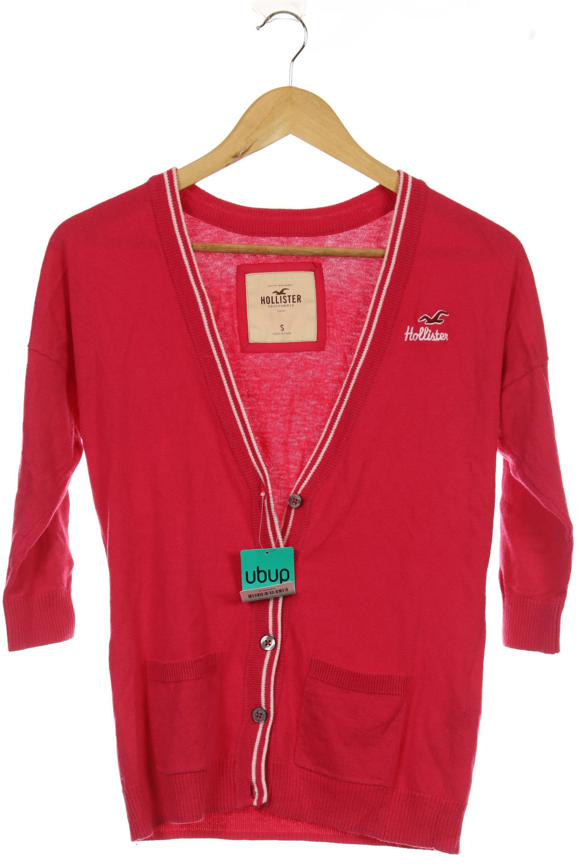

Hollister Damen Strickjacke, pink, Gr.