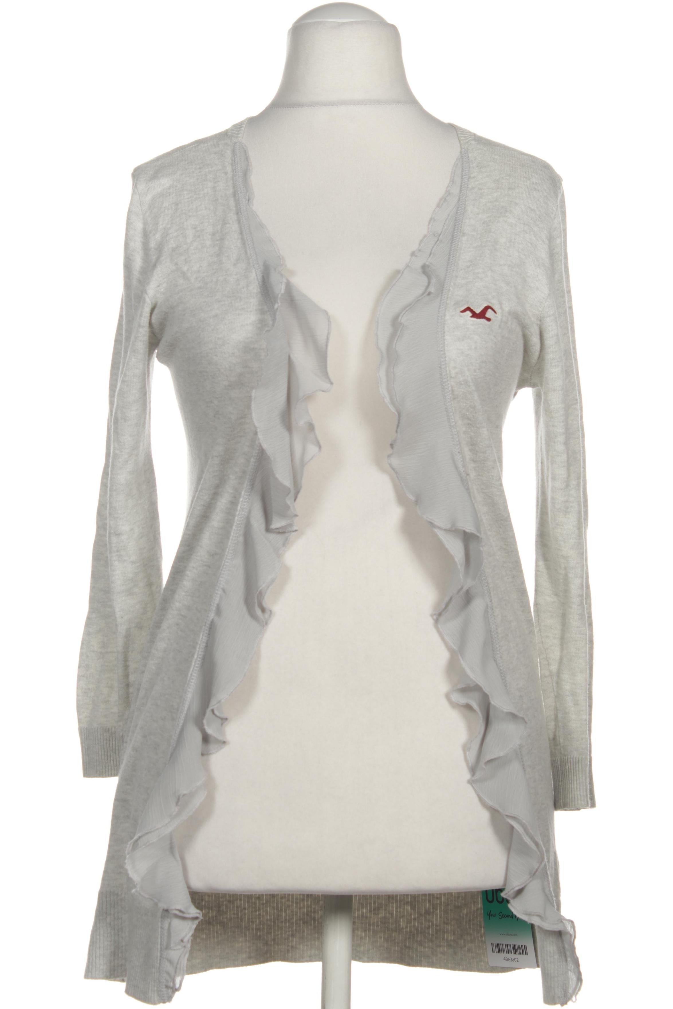 

Hollister Damen Strickjacke, grau, Gr.