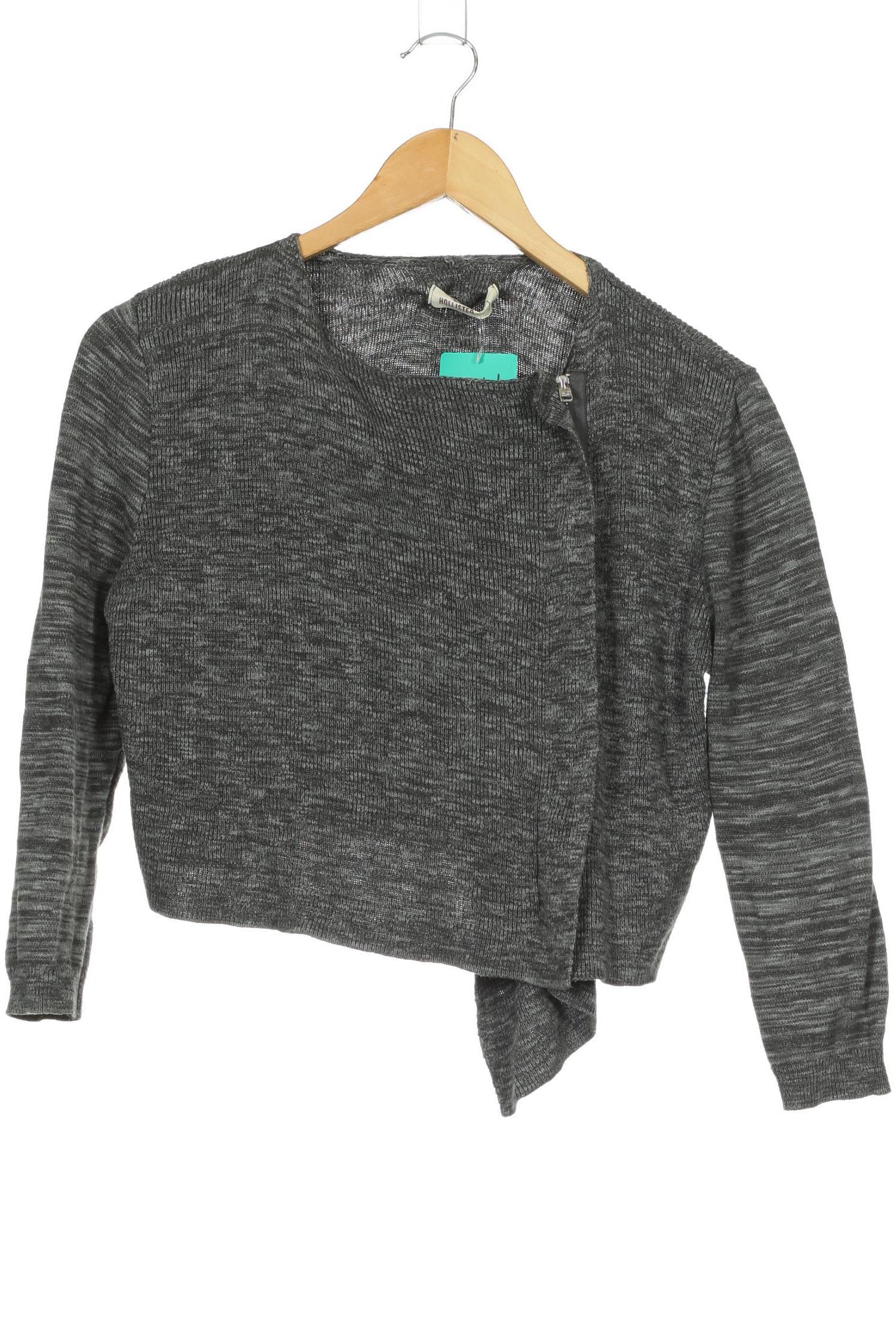 

Hollister Damen Strickjacke, grau, Gr.