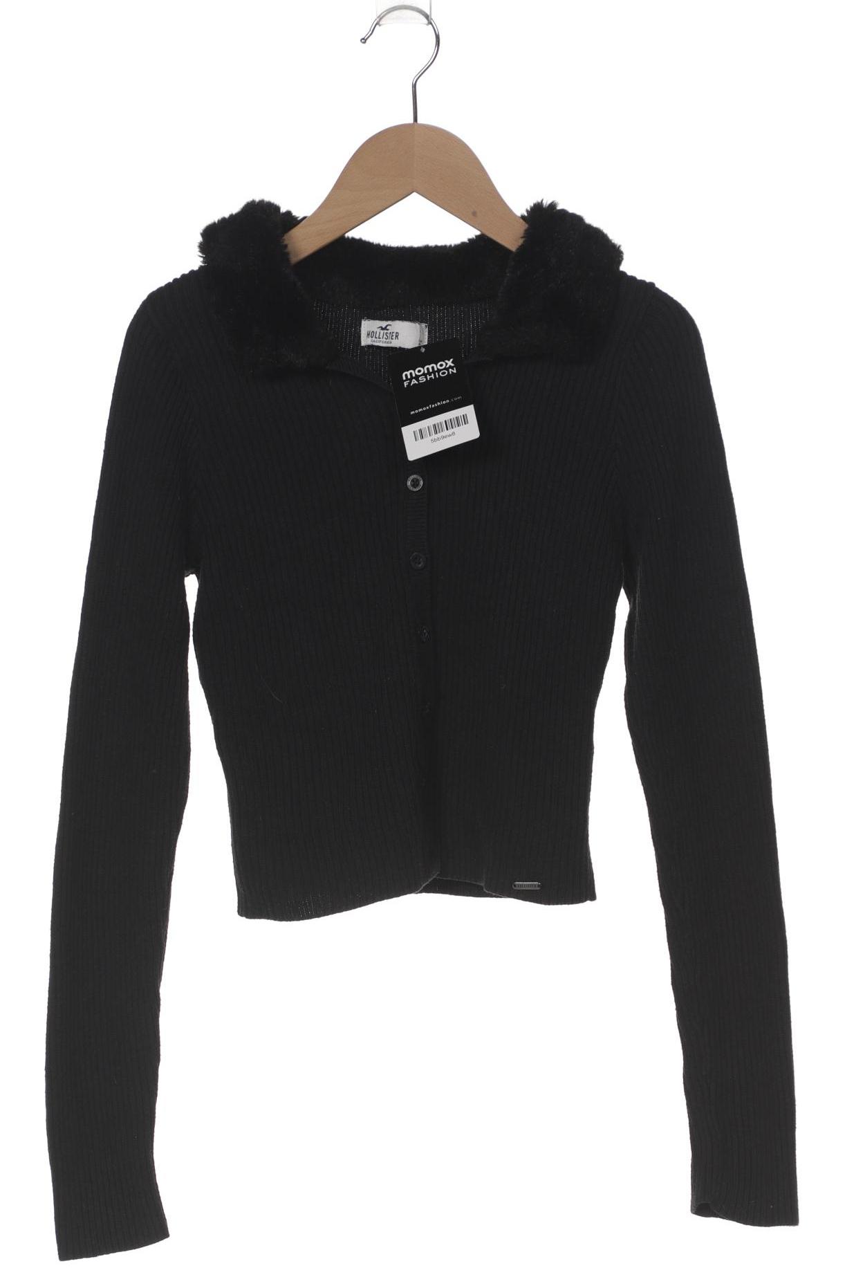 

Hollister Damen Strickjacke, schwarz, Gr. 38
