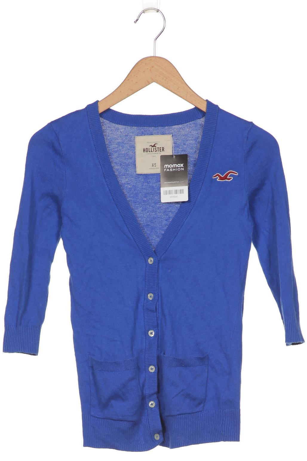 

Hollister Damen Strickjacke, blau, Gr. 34