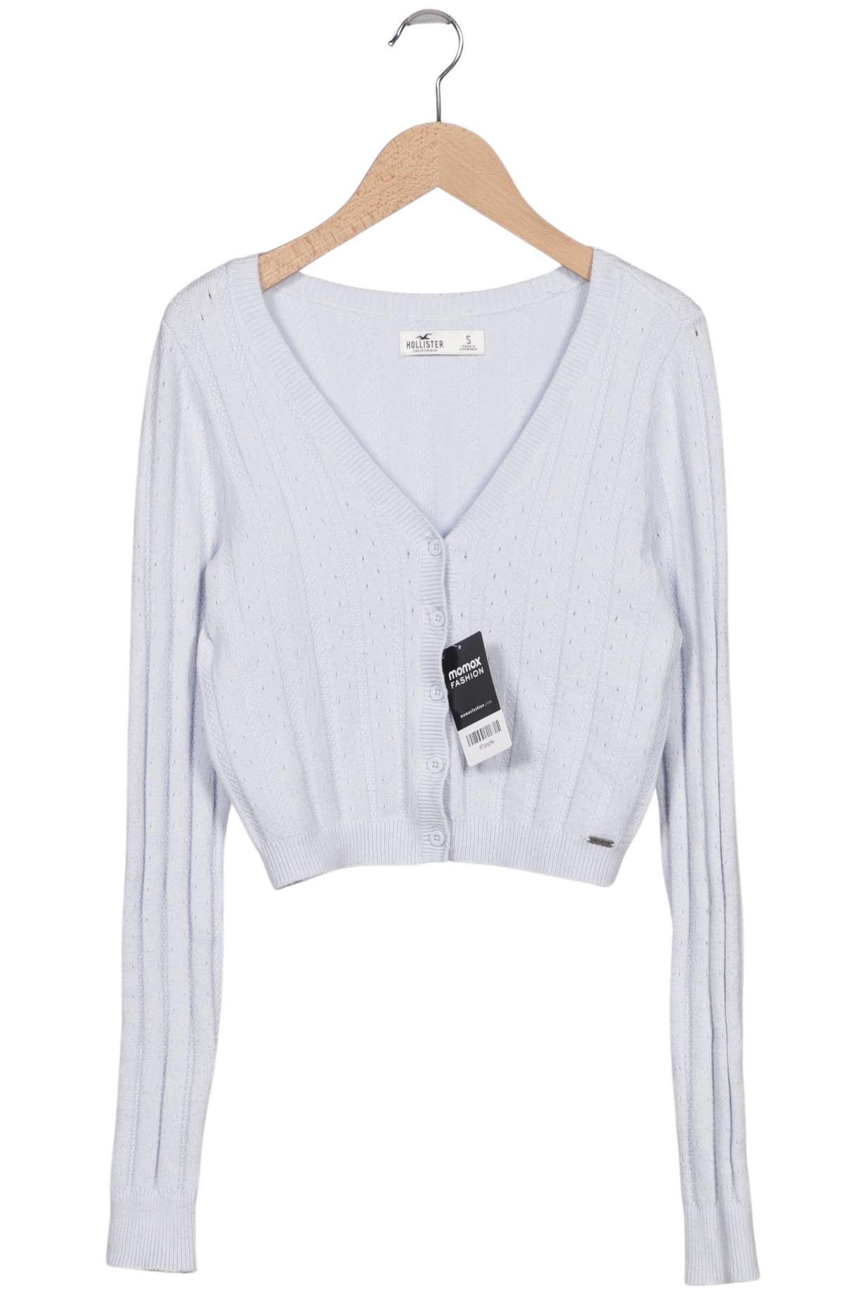

Hollister Damen Strickjacke, hellblau, Gr. 36
