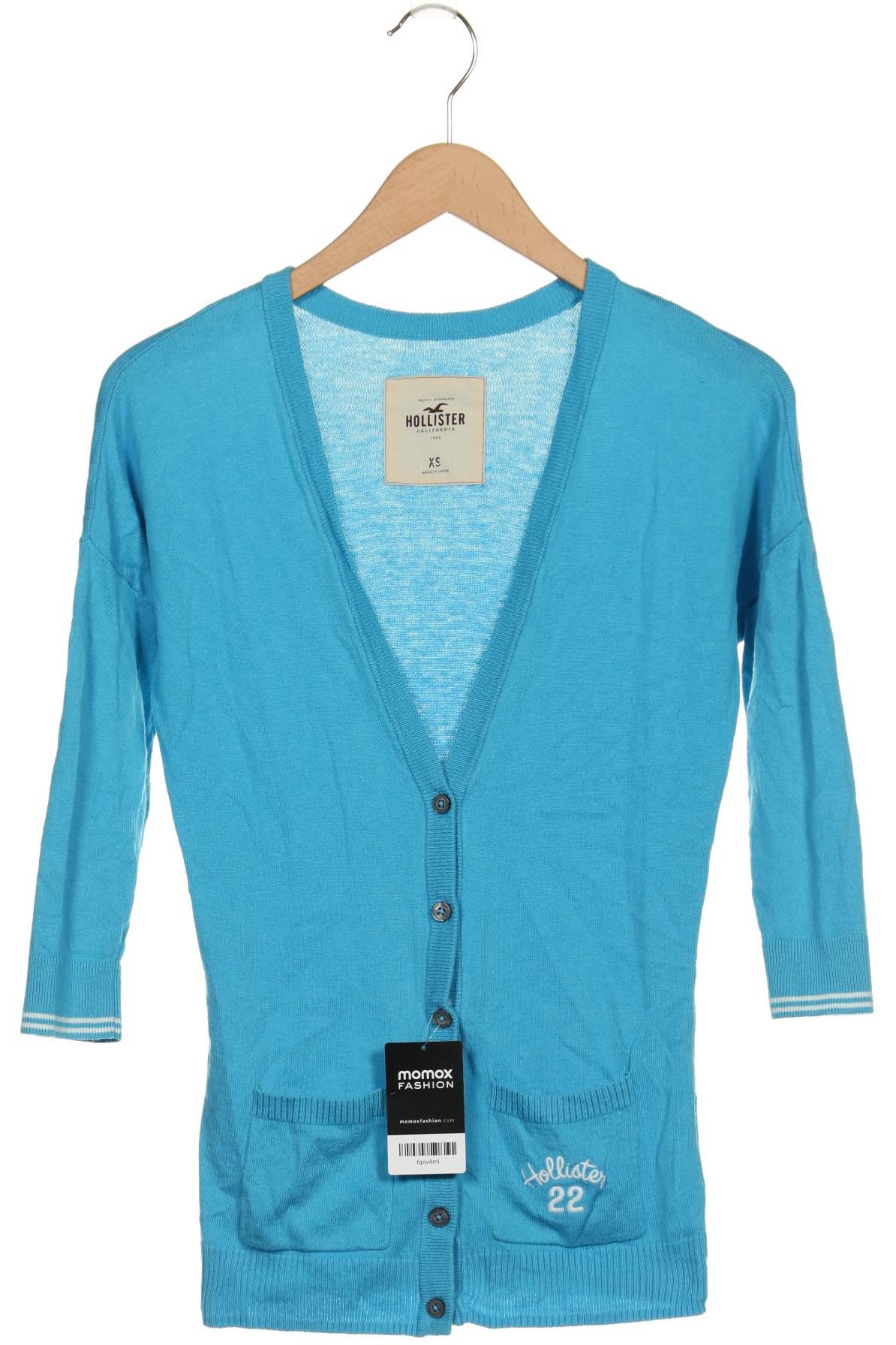 

Hollister Damen Strickjacke, blau, Gr. 34