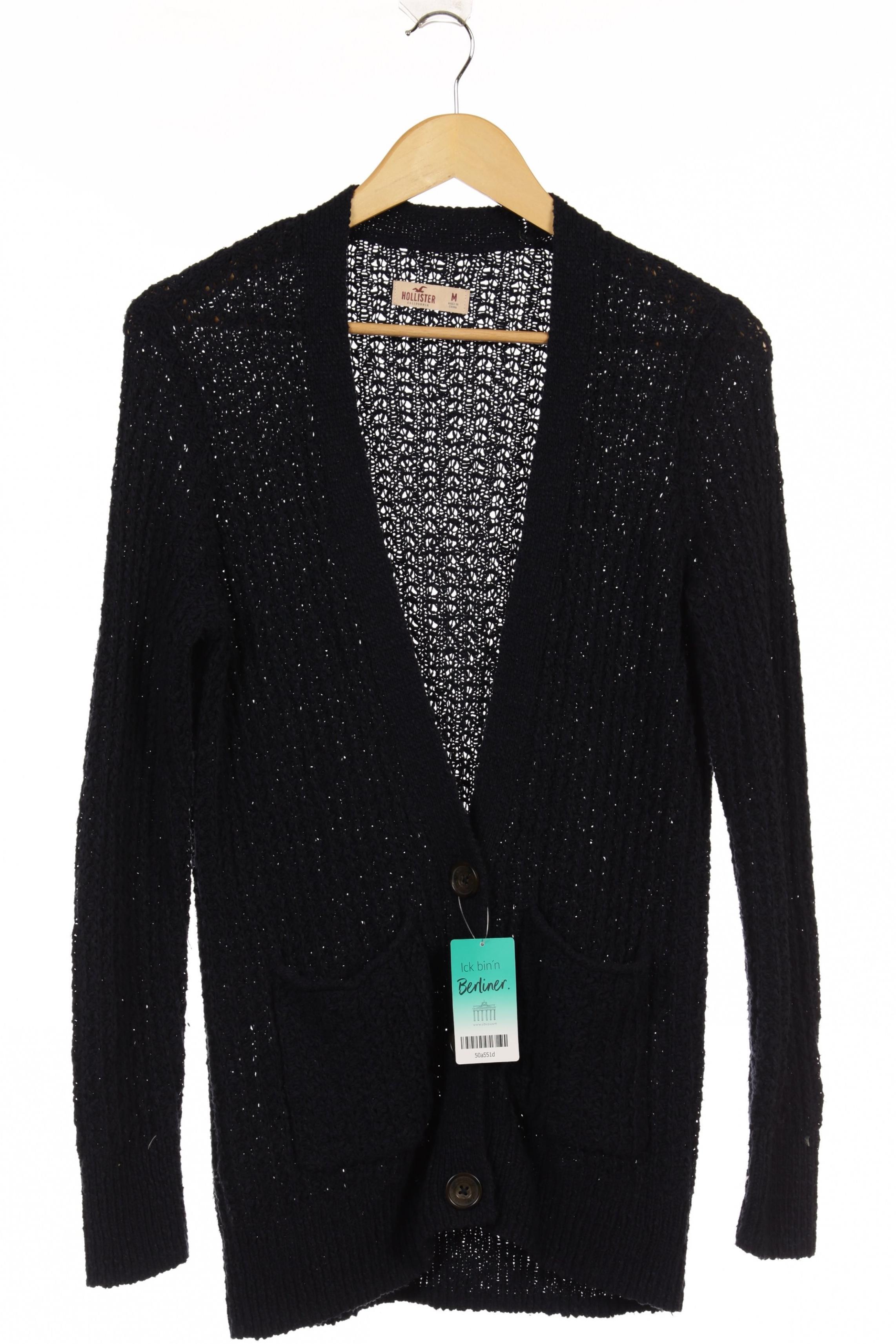 

Hollister Damen Strickjacke, blau, Gr.