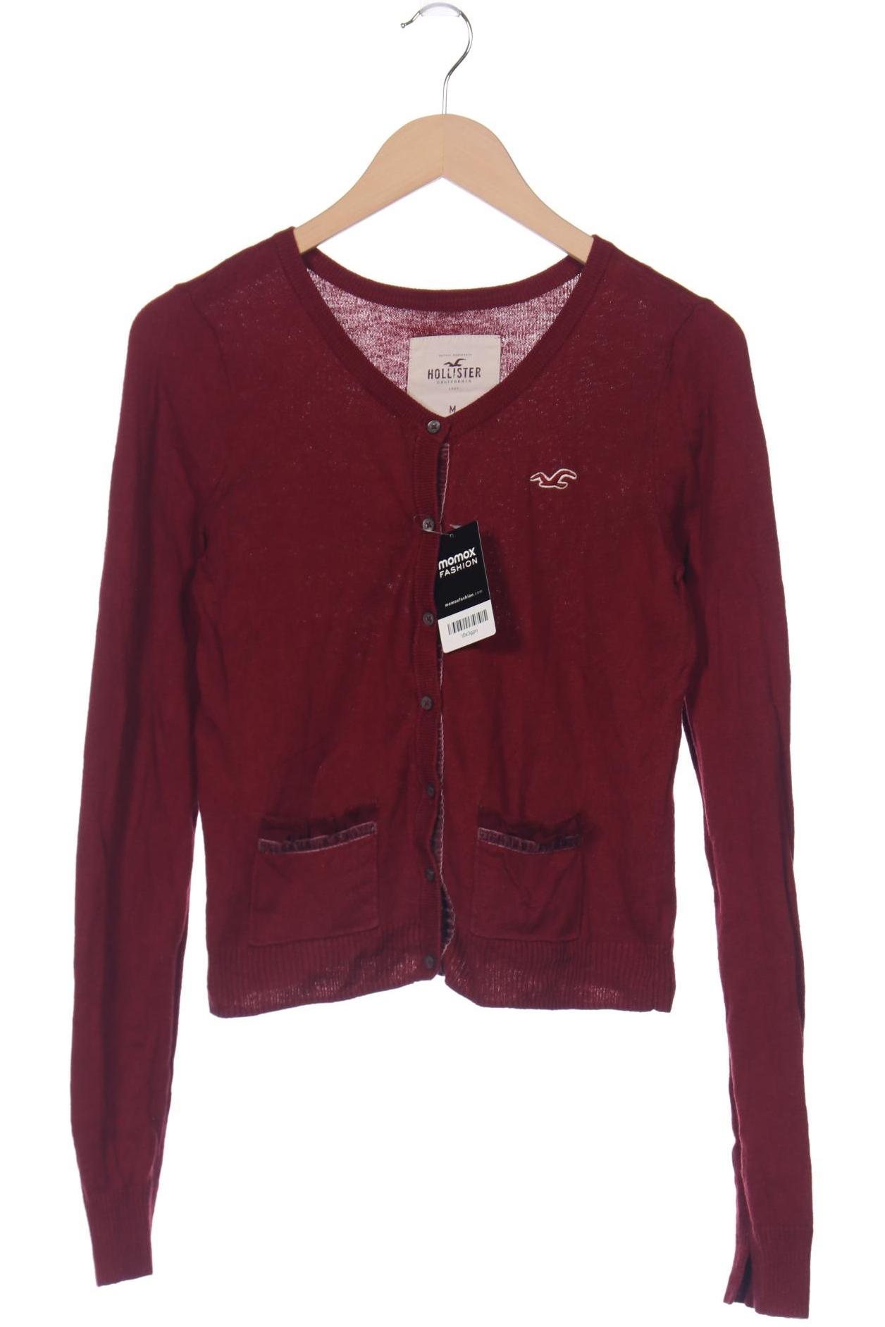 

Hollister Damen Strickjacke, bordeaux, Gr. 38