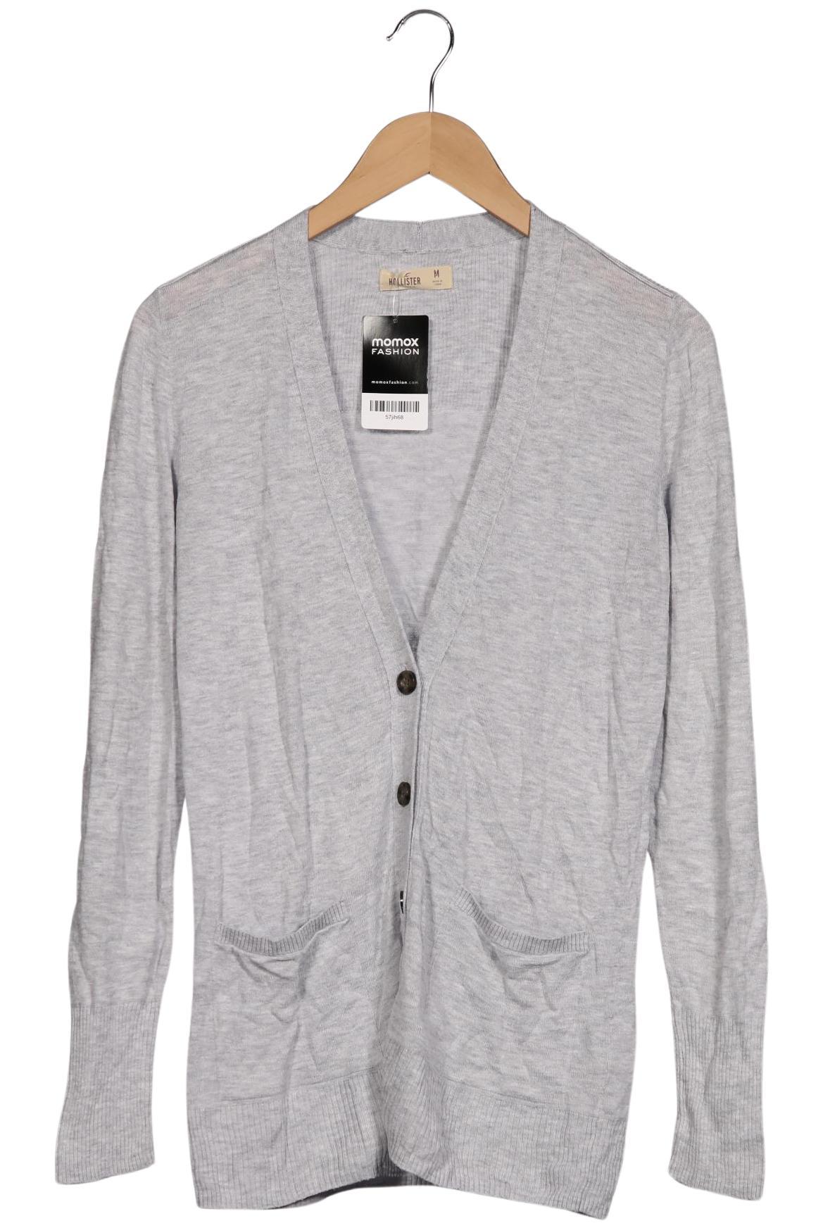 

Hollister Damen Strickjacke, grau, Gr. 38