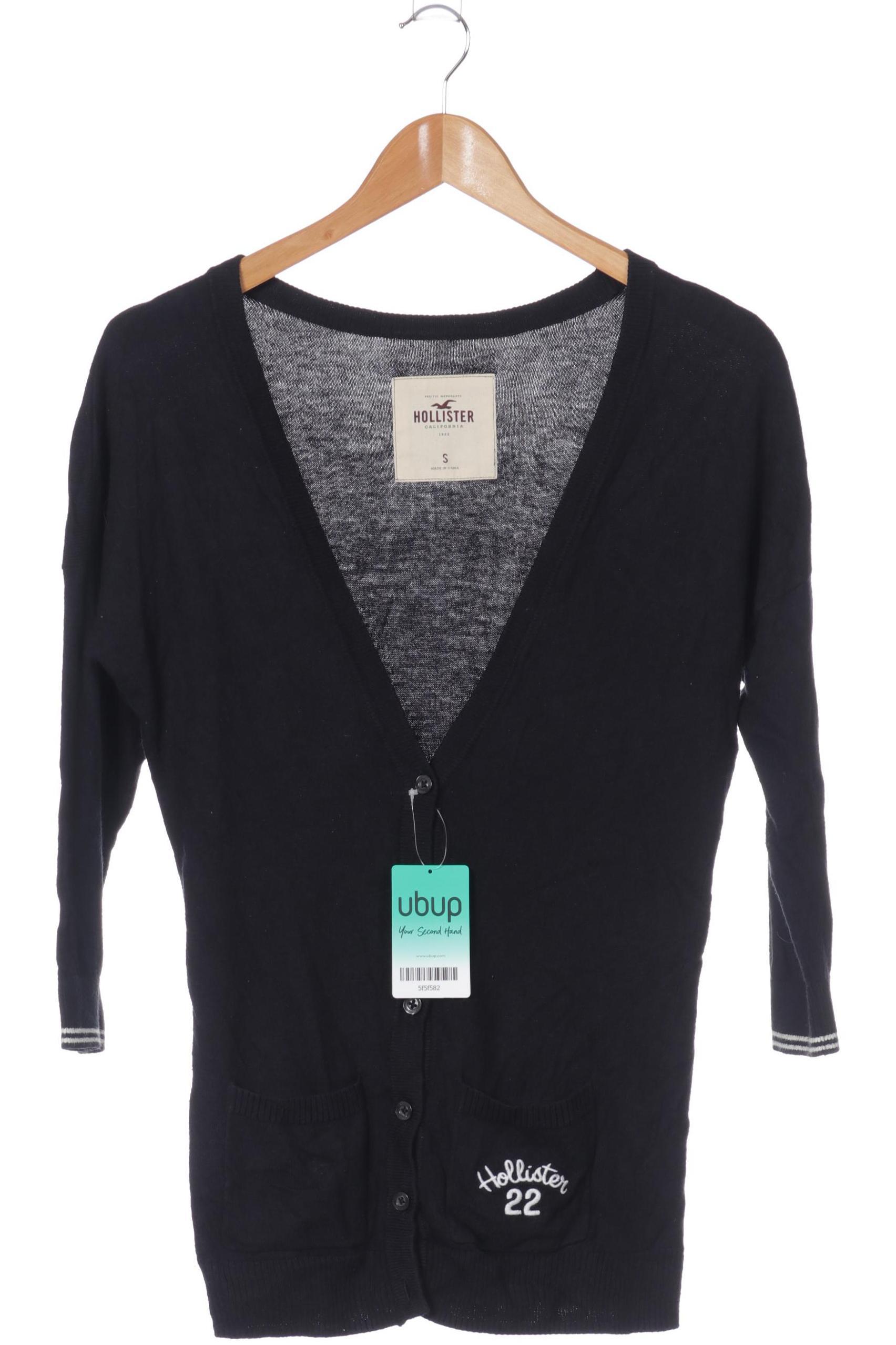 

Hollister Damen Strickjacke, schwarz, Gr.