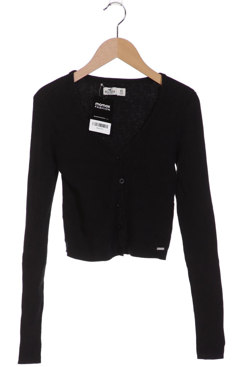 

Hollister Damen Strickjacke, schwarz, Gr. 34