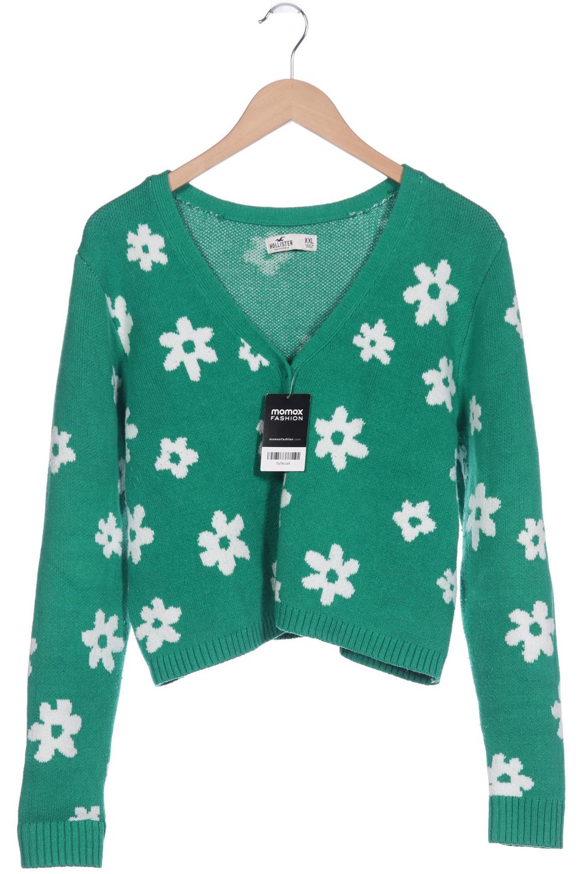 

Hollister Damen Strickjacke, grün, Gr. 46