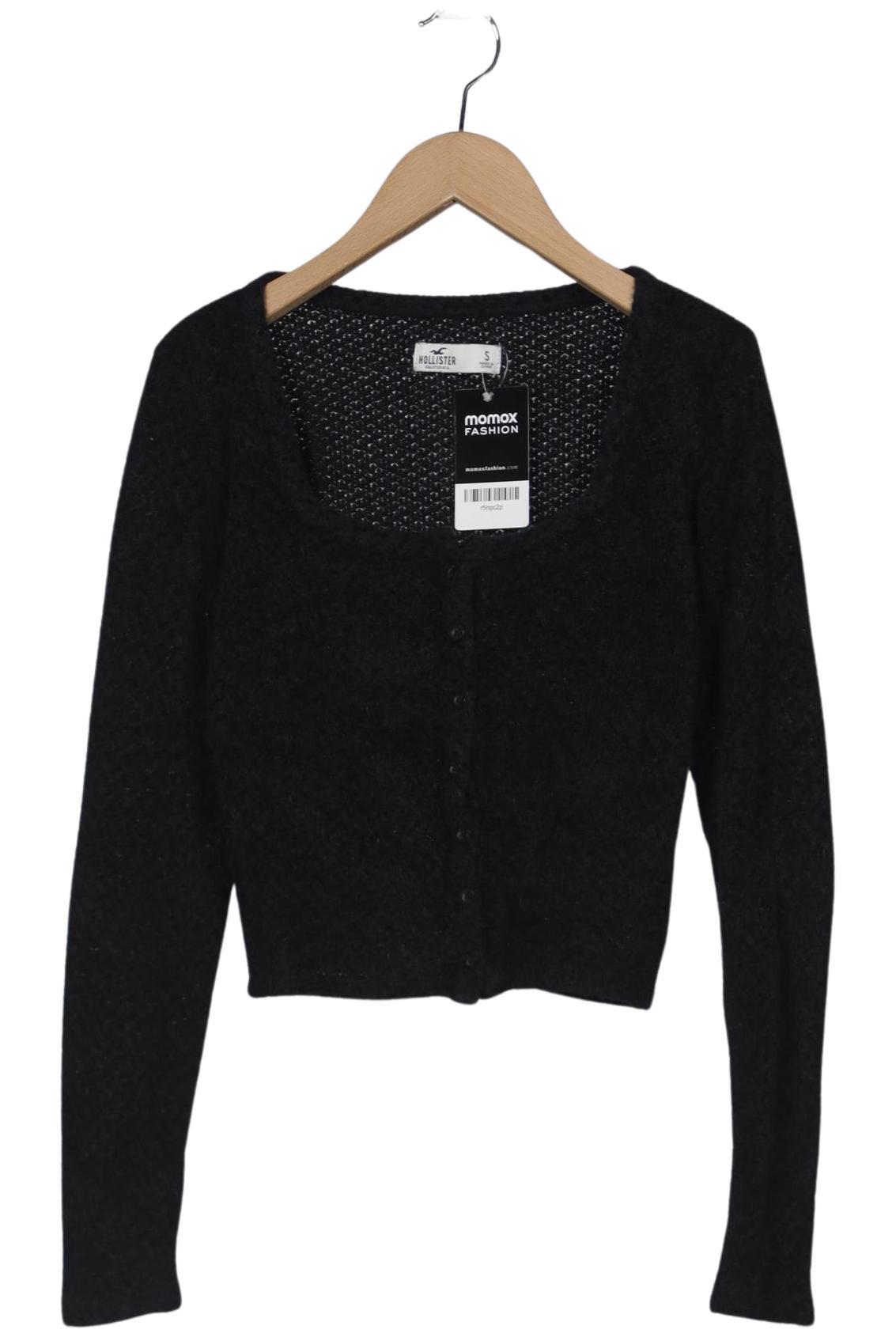 

Hollister Damen Strickjacke, schwarz, Gr. 36