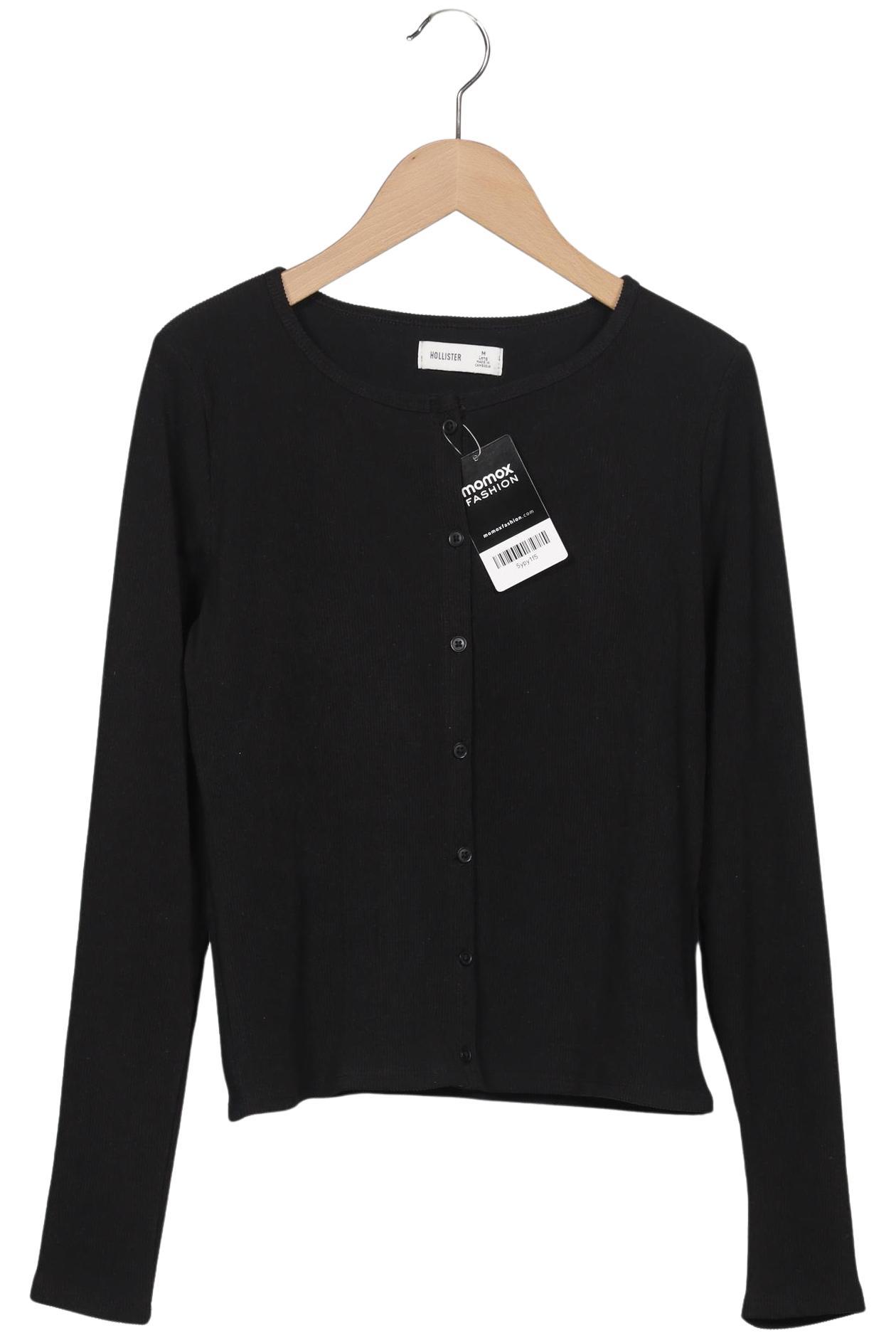 

Hollister Damen Strickjacke, schwarz, Gr. 38