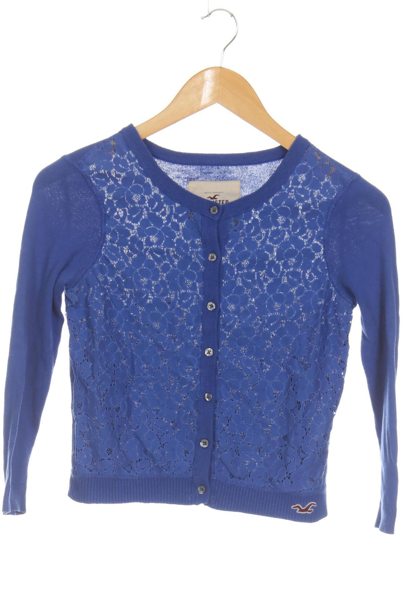 

Hollister Damen Strickjacke, blau, Gr. 36