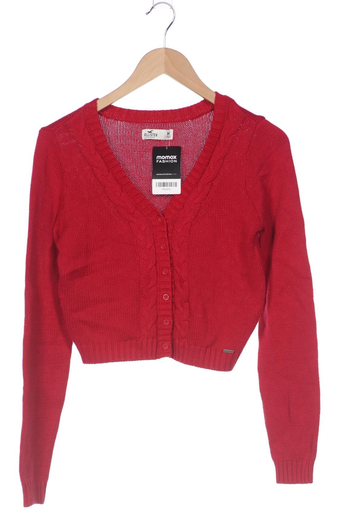 

Hollister Damen Strickjacke, rot, Gr. 38