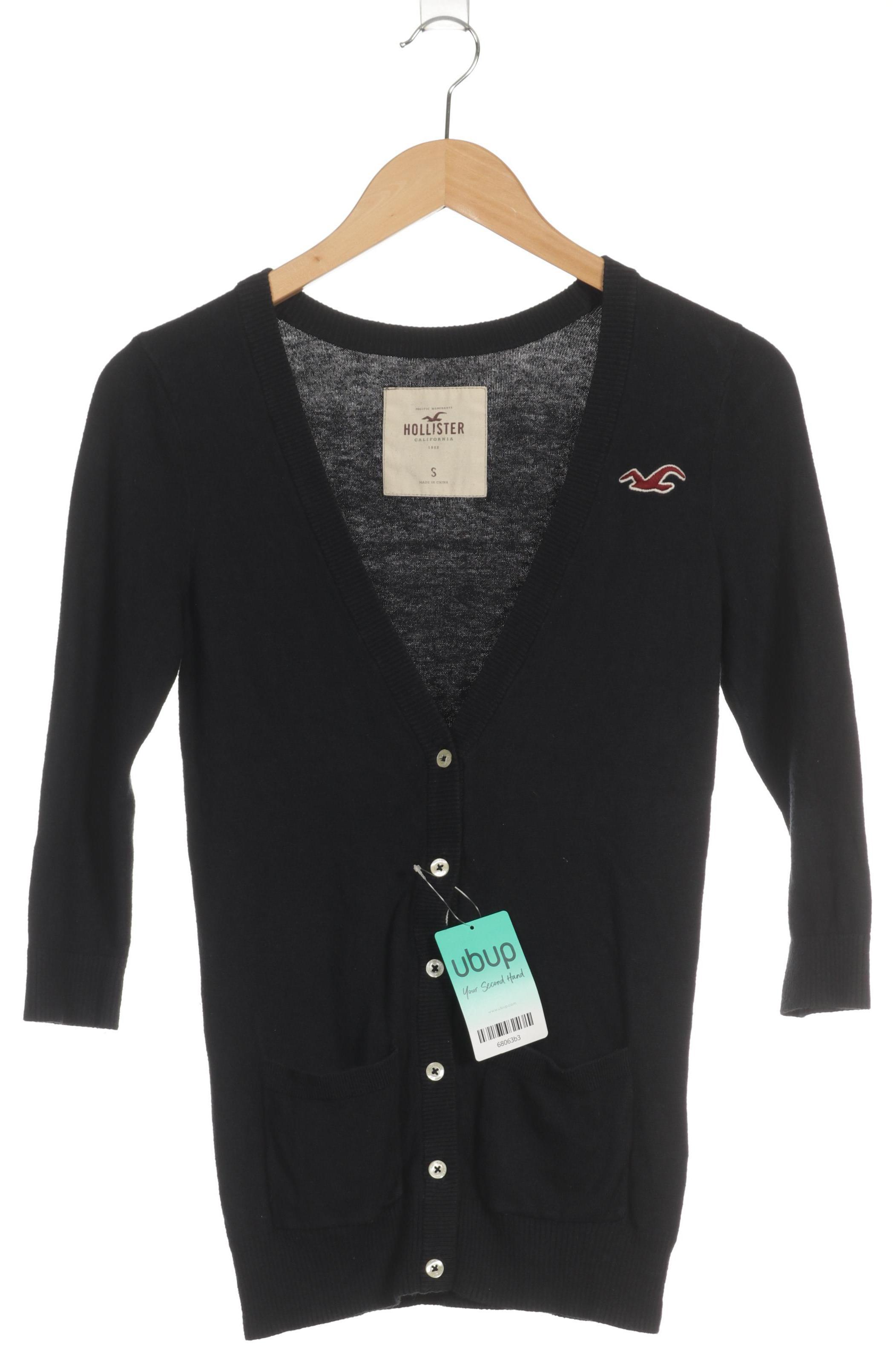 

Hollister Damen Strickjacke, schwarz, Gr.