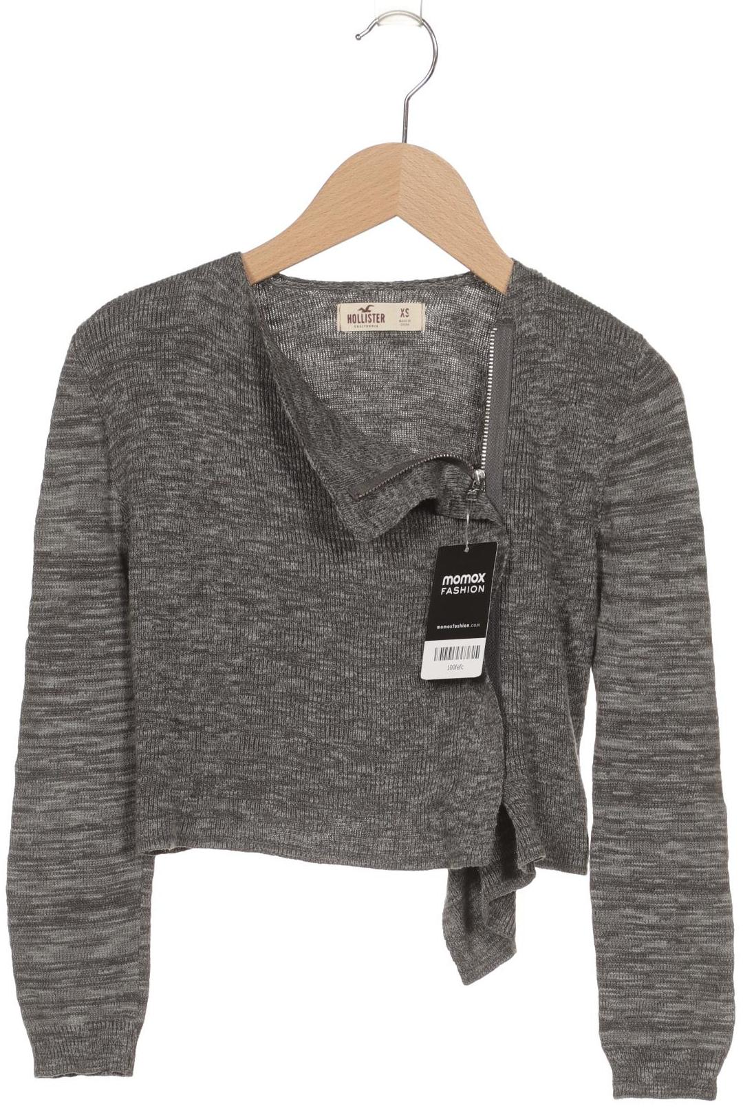 

Hollister Damen Strickjacke, grau, Gr. 34