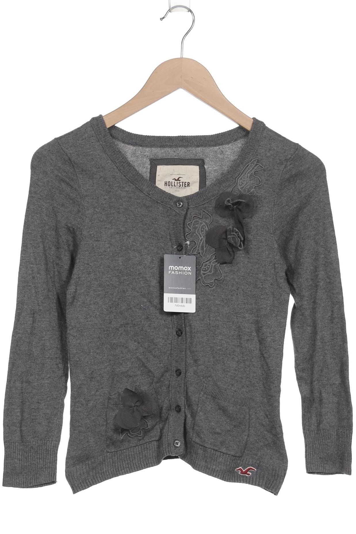 

Hollister Damen Strickjacke, grau, Gr. 36