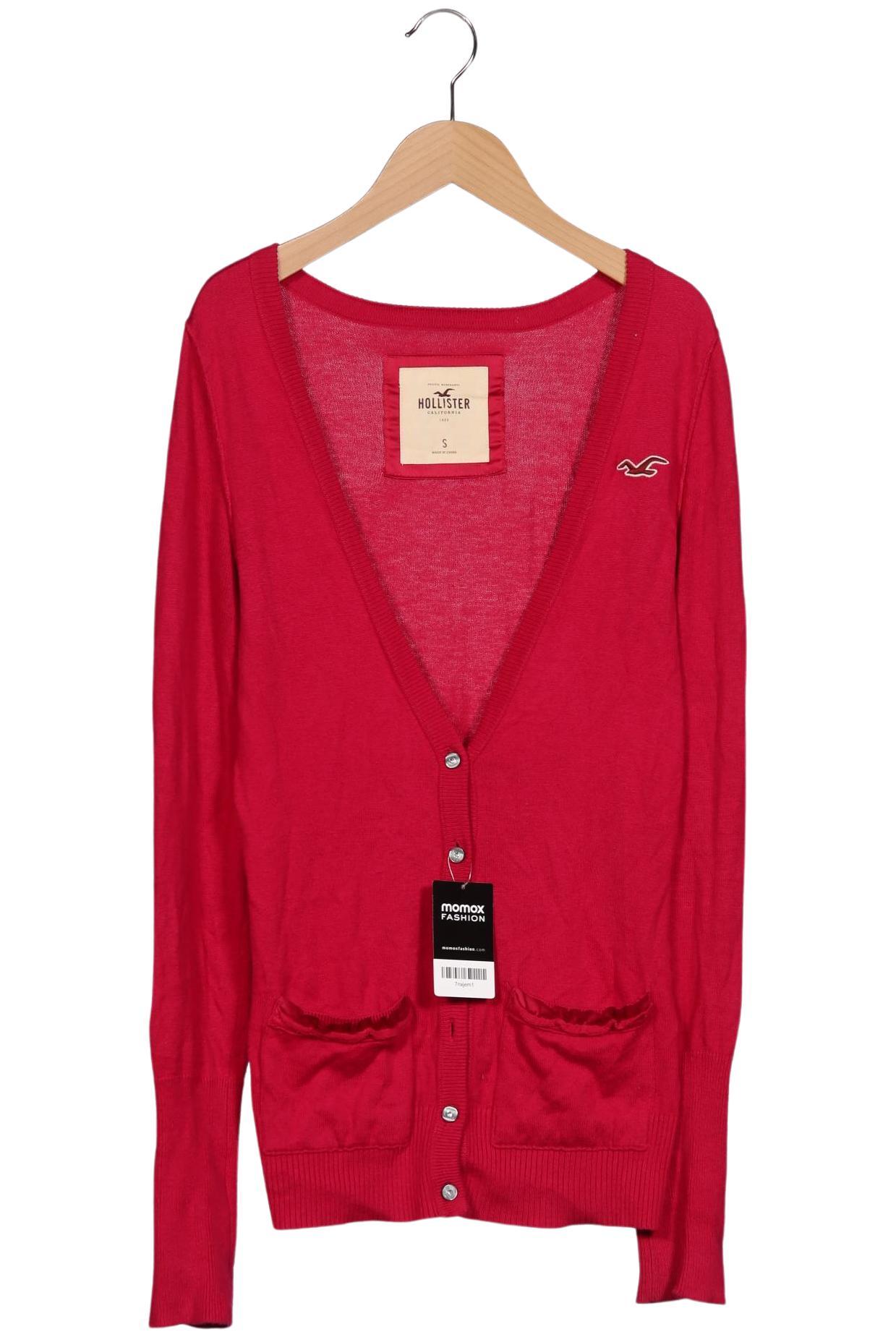 

Hollister Damen Strickjacke, rot, Gr. 36
