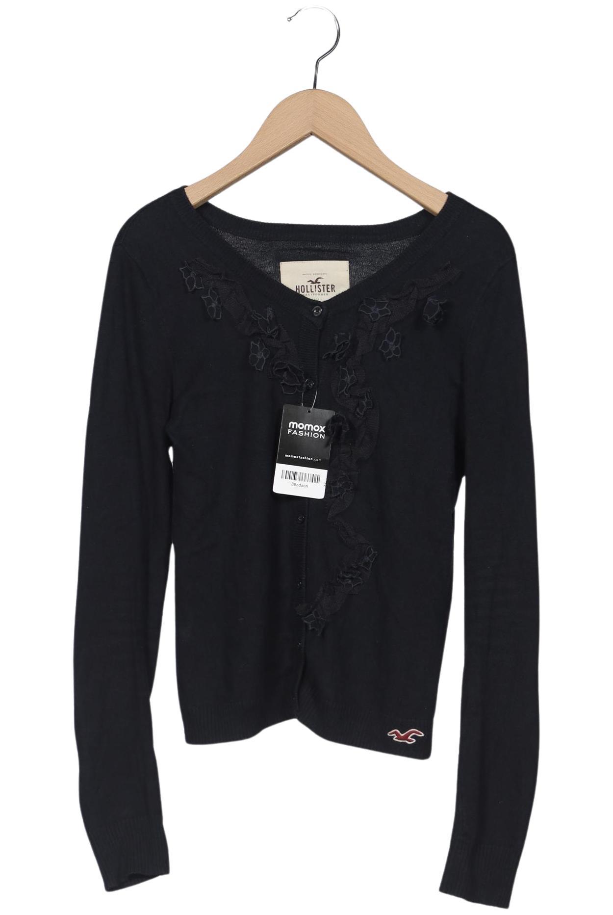 

Hollister Damen Strickjacke, schwarz, Gr. 38