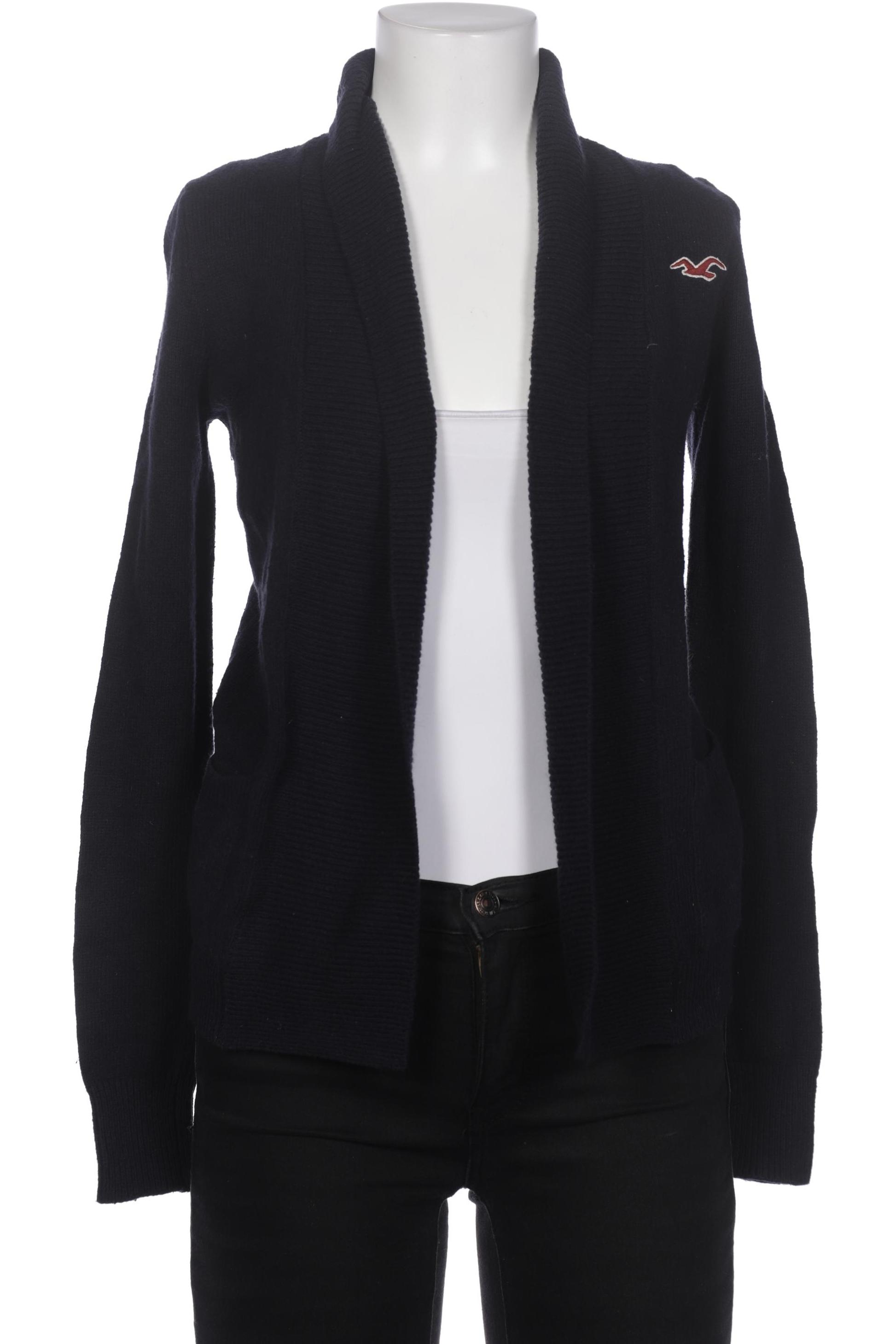 

Hollister Damen Strickjacke, marineblau, Gr. 34