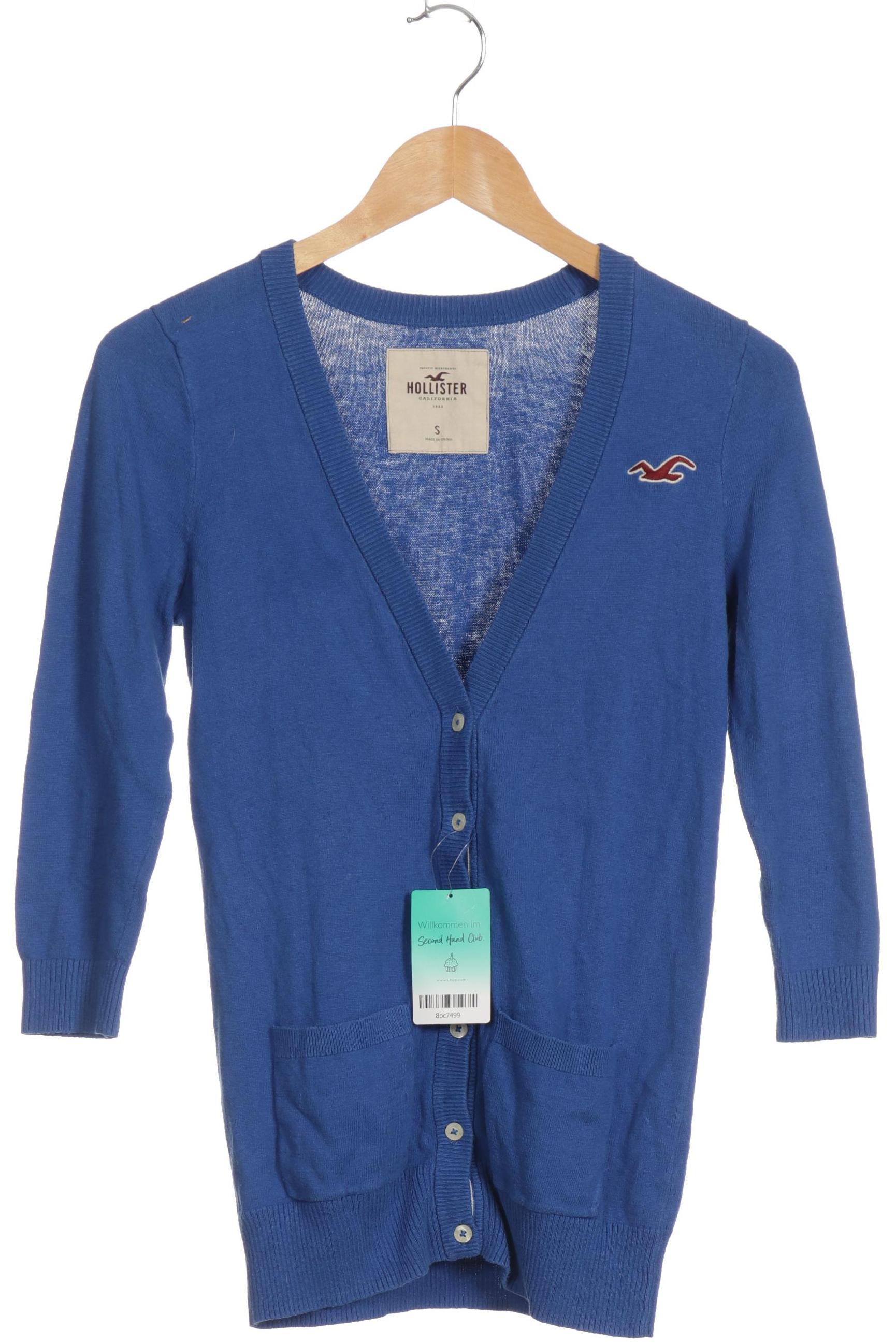 

Hollister Damen Strickjacke, blau, Gr.