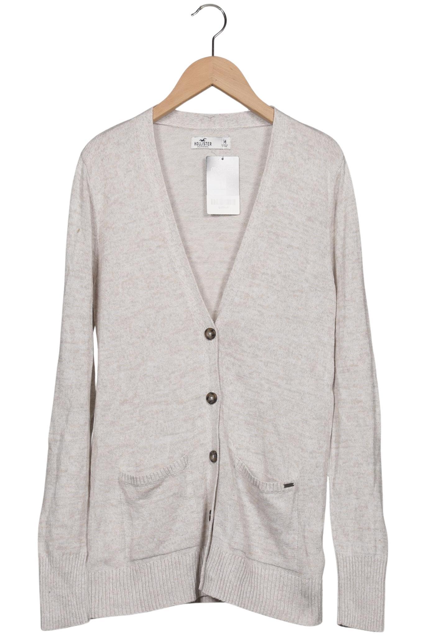 

Hollister Damen Strickjacke, beige, Gr. 38