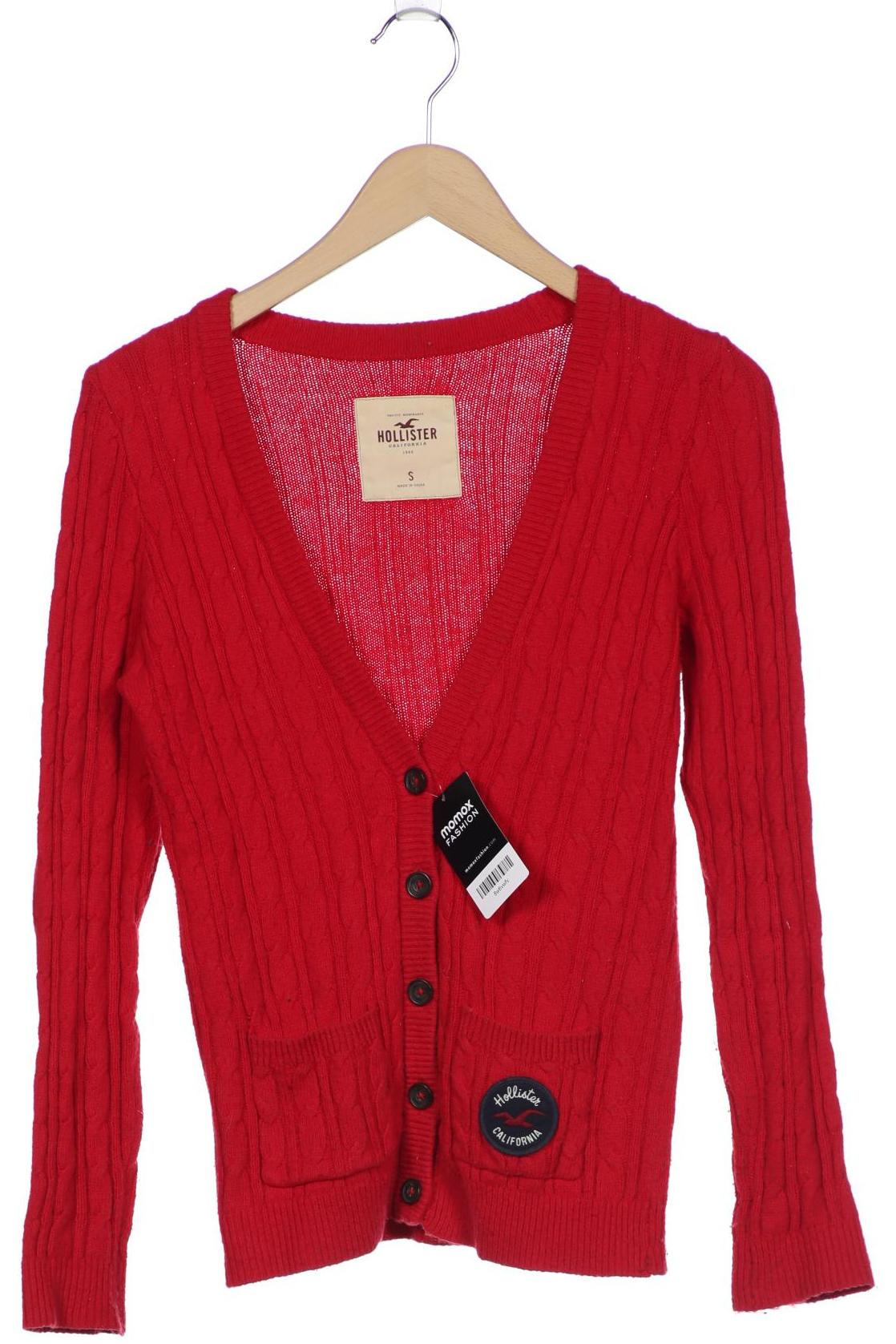 

Hollister Damen Strickjacke, rot