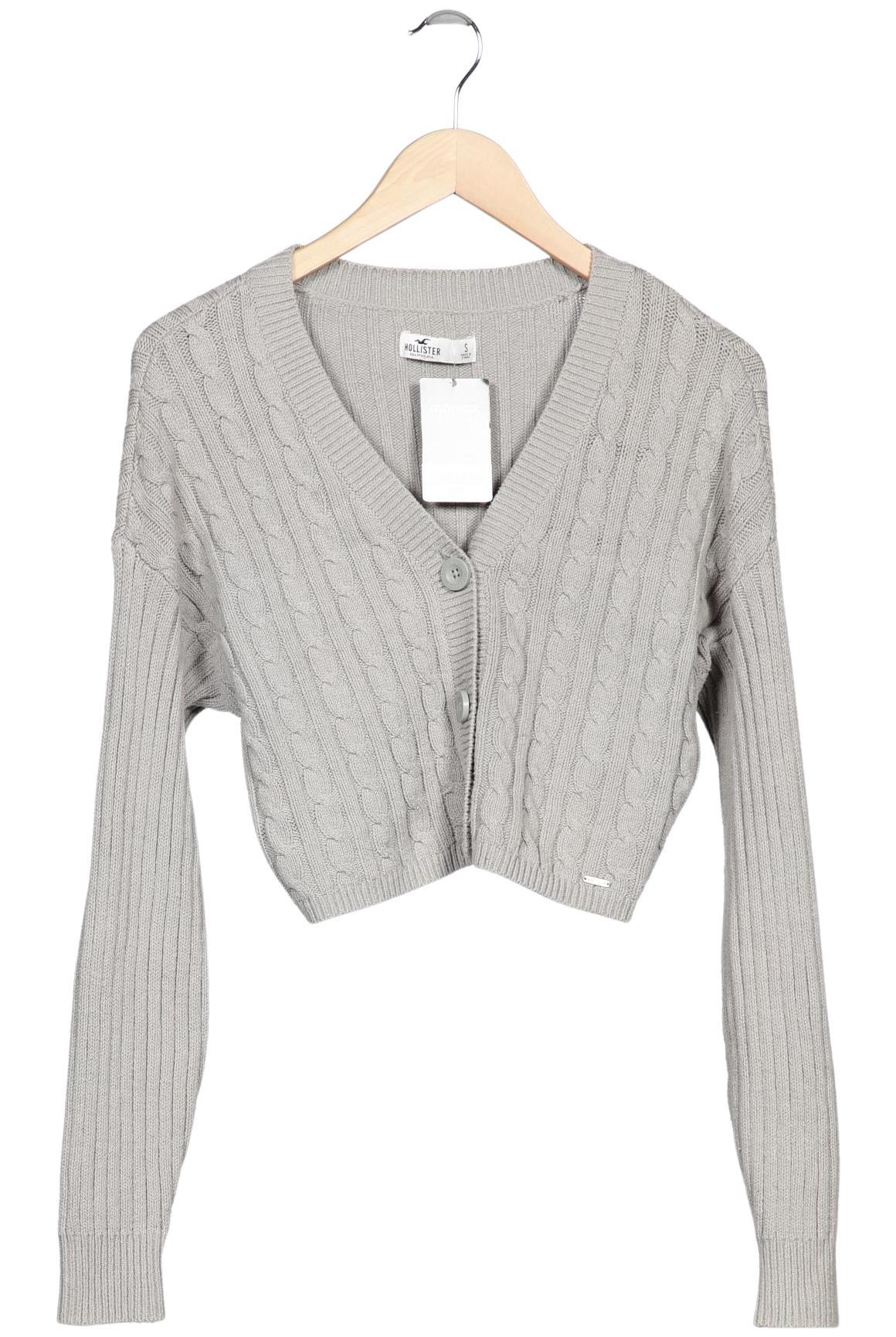 

Hollister Damen Strickjacke, grau, Gr. 36