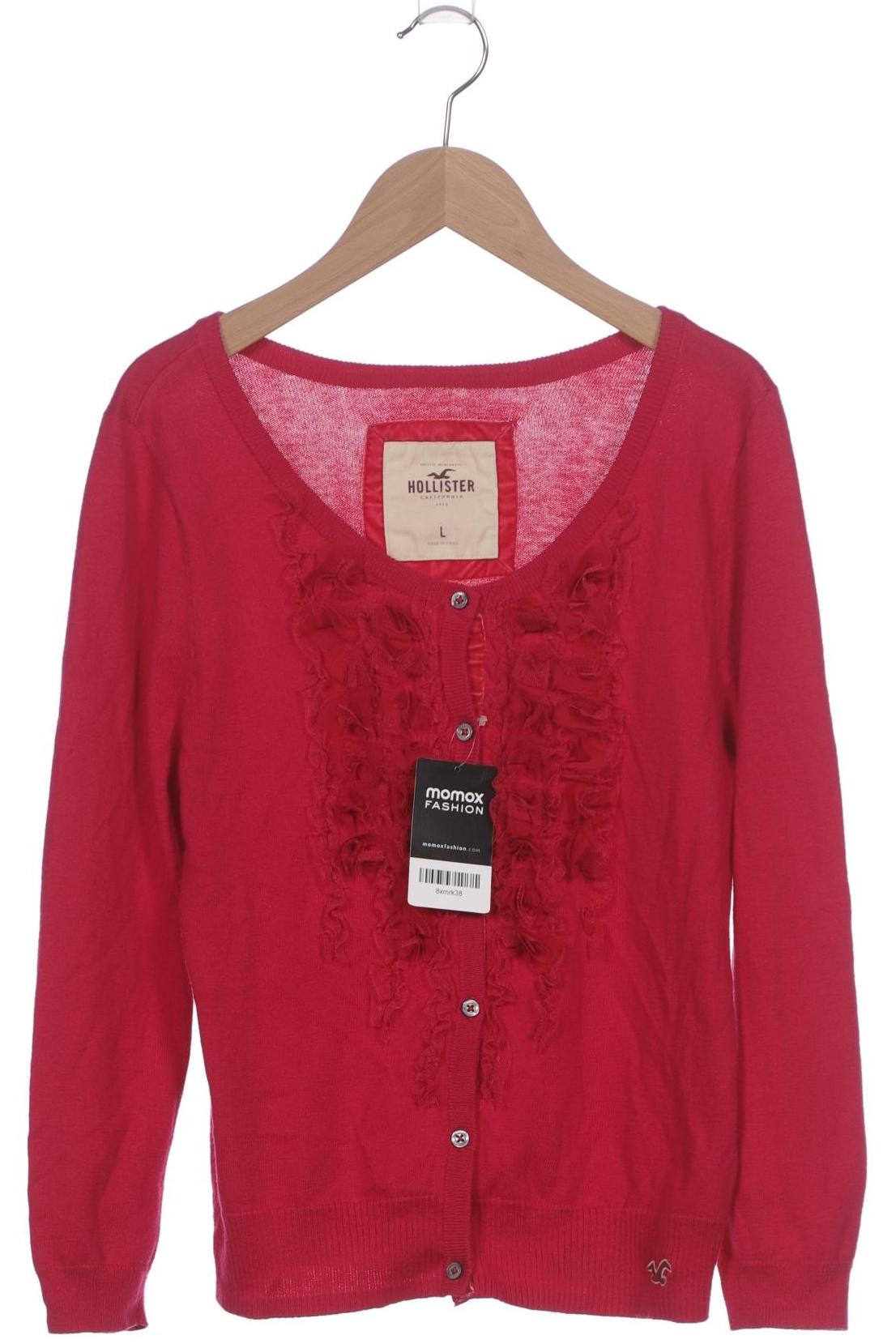 

Hollister Damen Strickjacke, pink, Gr. 42