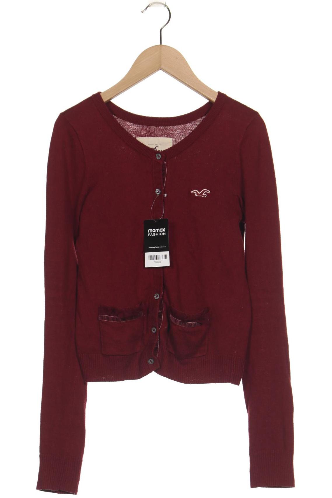 

Hollister Damen Strickjacke, bordeaux, Gr. 36