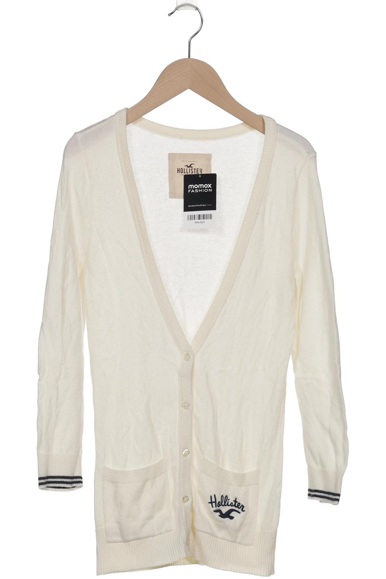 

Hollister Damen Strickjacke, cremeweiß, Gr. 36