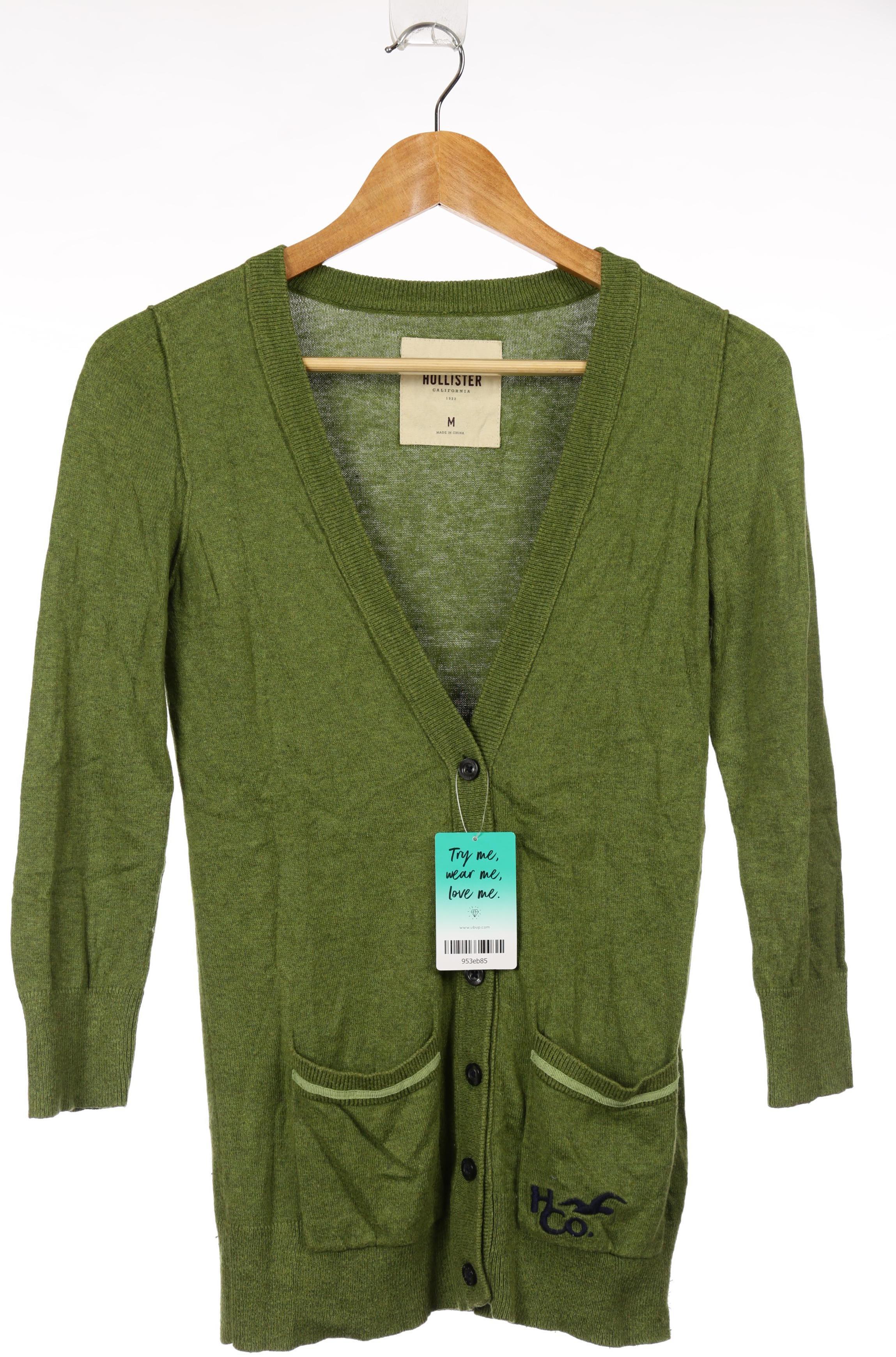 

Hollister Damen Strickjacke, grün, Gr.