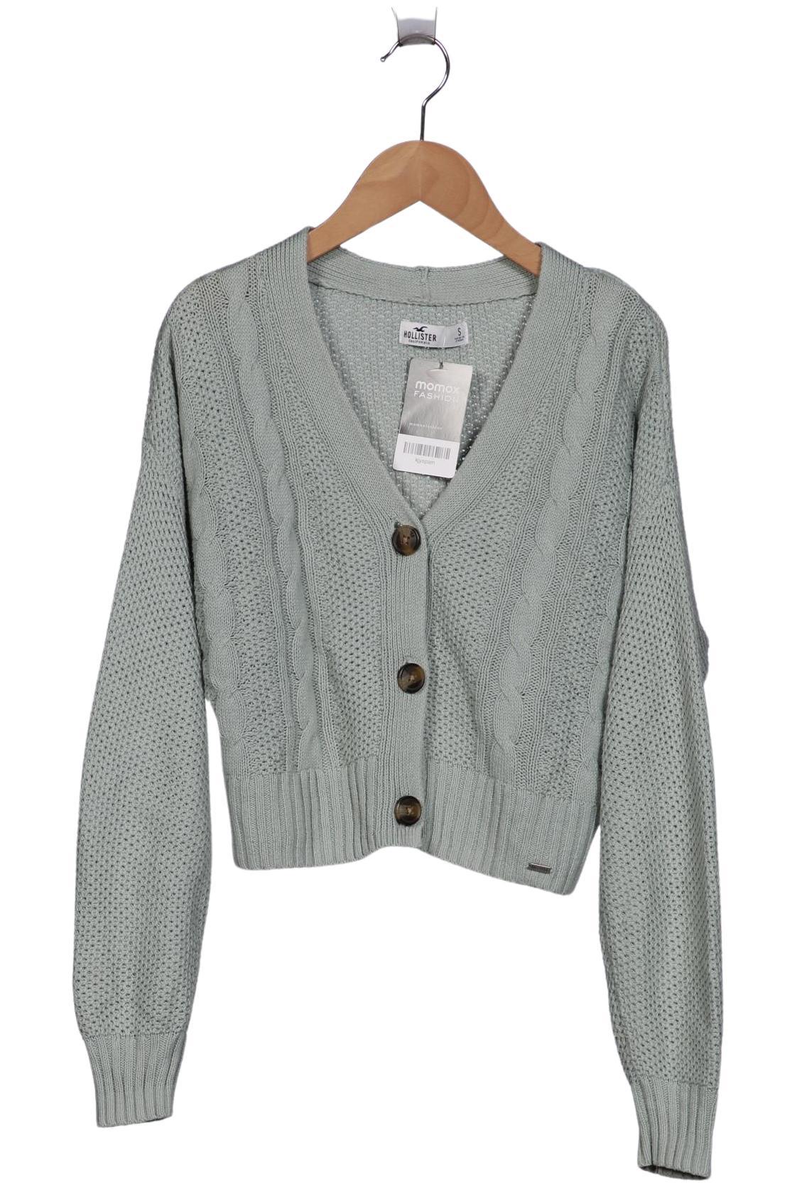 

Hollister Damen Strickjacke, türkis, Gr. 36