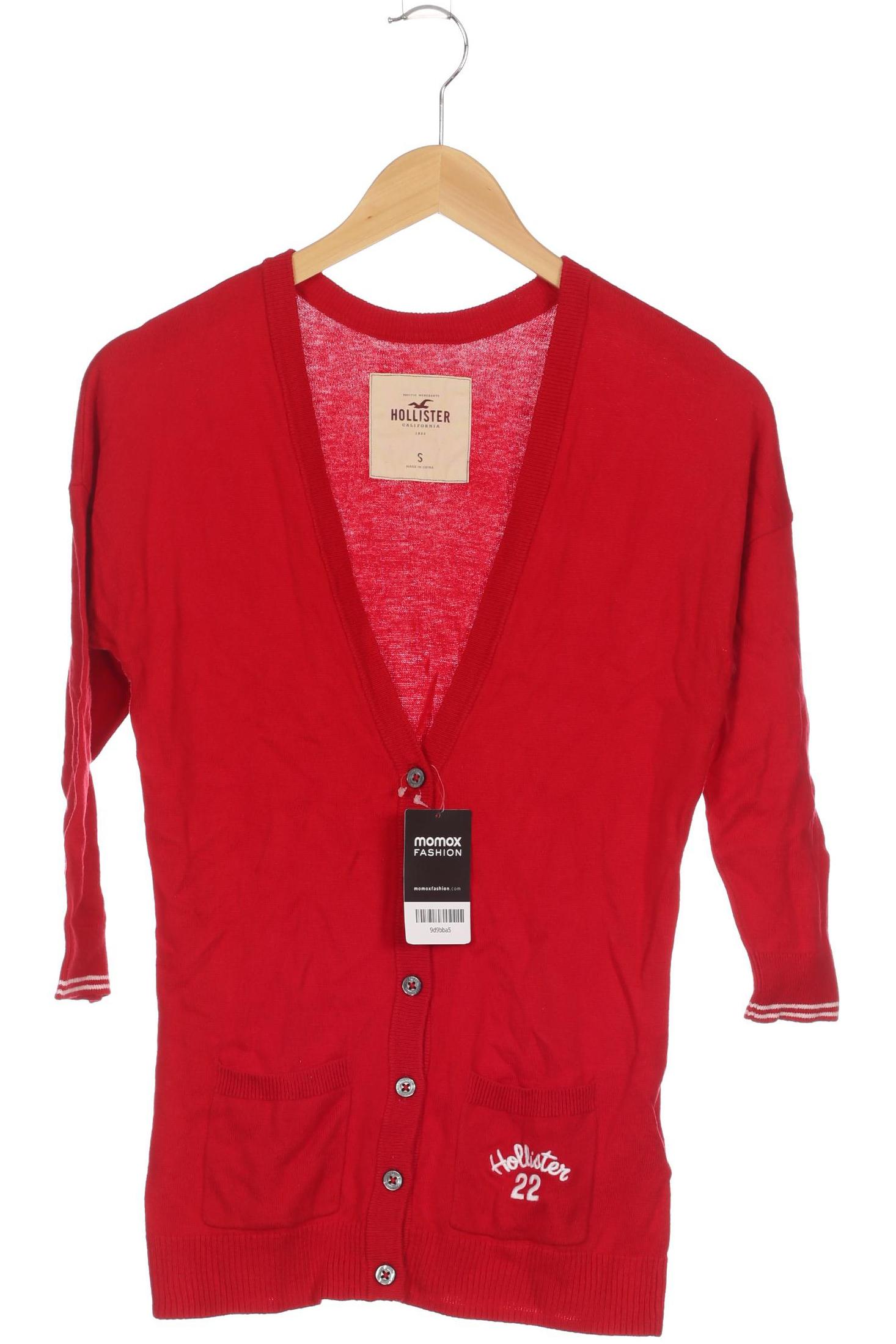 

Hollister Damen Strickjacke, rot, Gr. 36