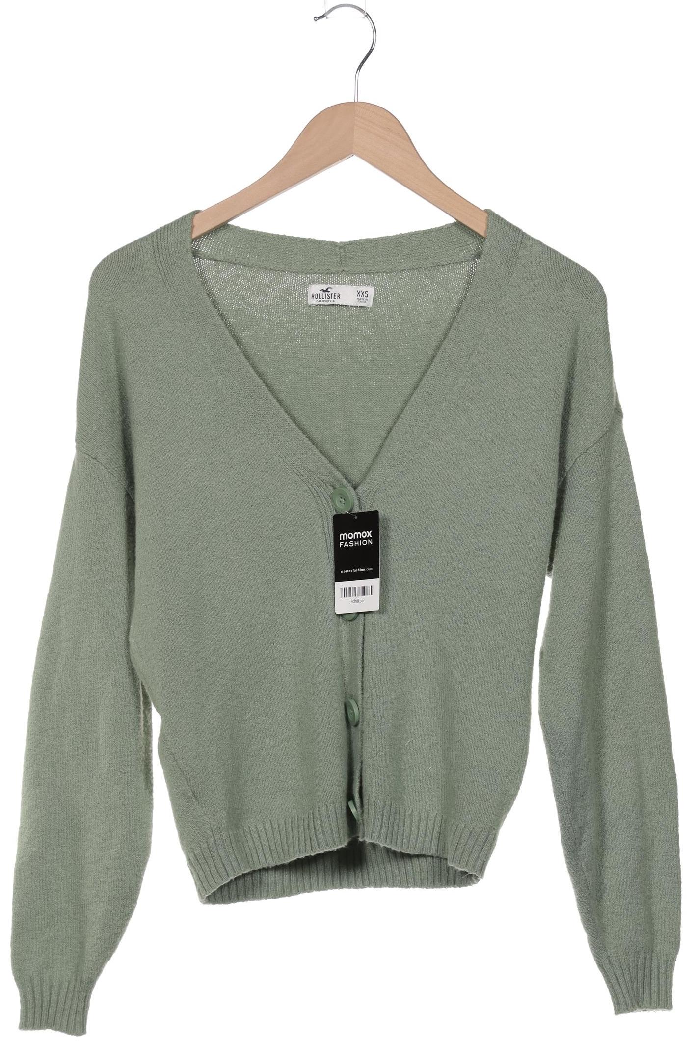 

Hollister Damen Strickjacke, türkis, Gr. 32