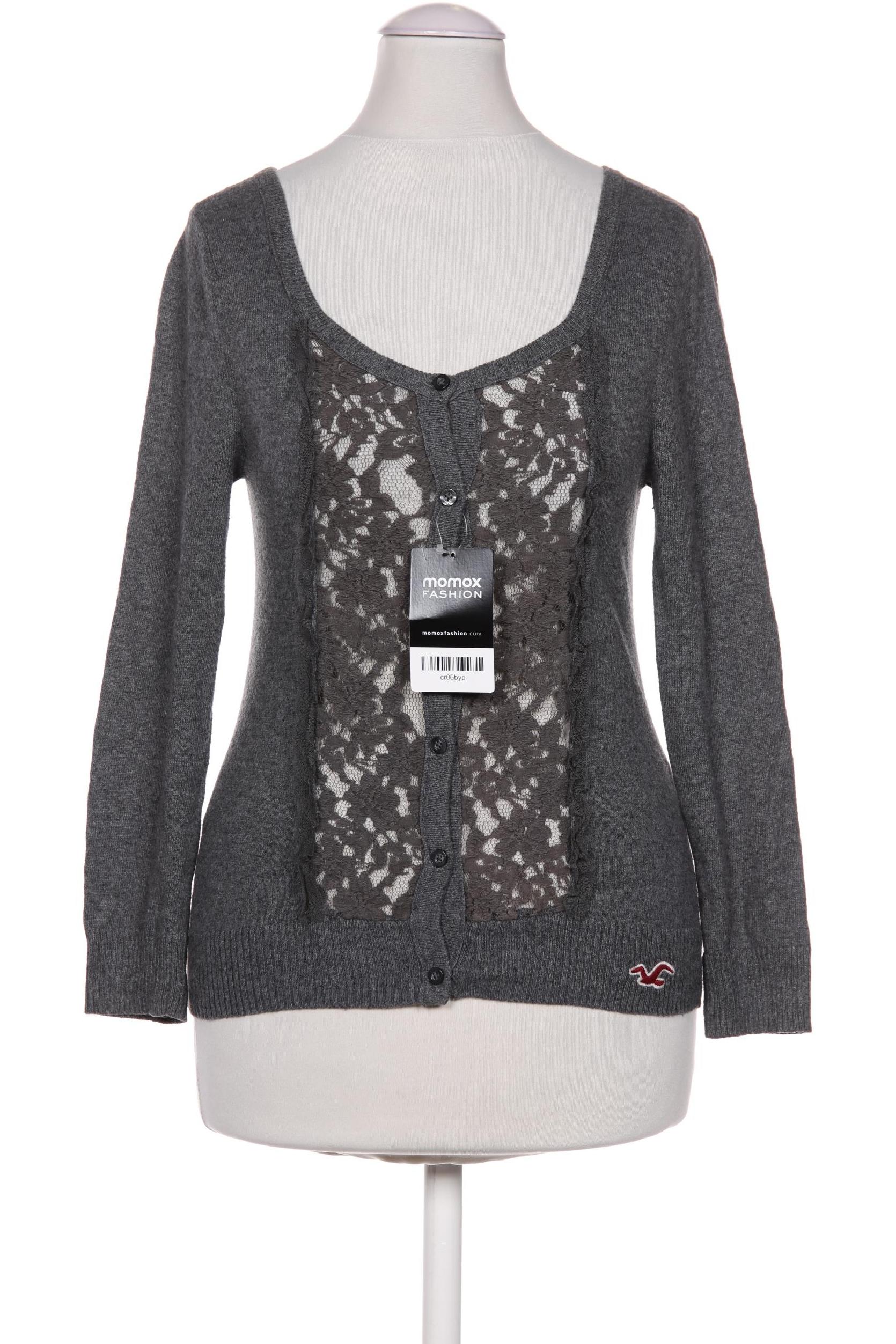 

Hollister Damen Strickjacke, grau, Gr. 34