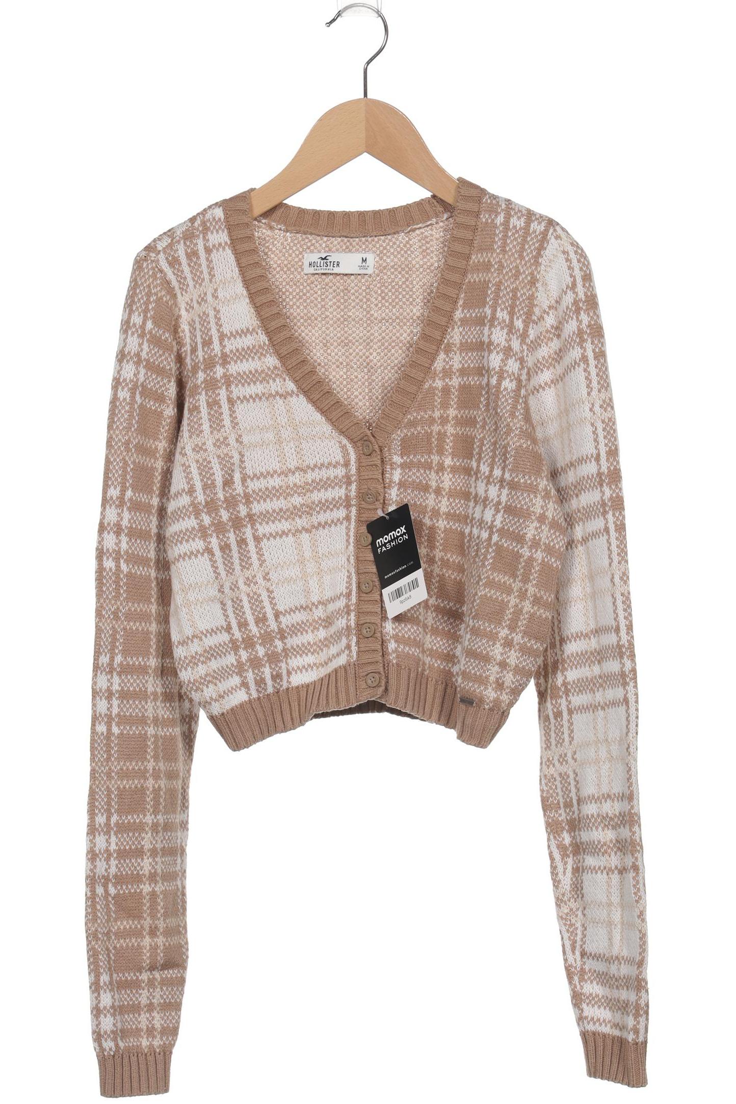 

Hollister Damen Strickjacke, beige, Gr. 38