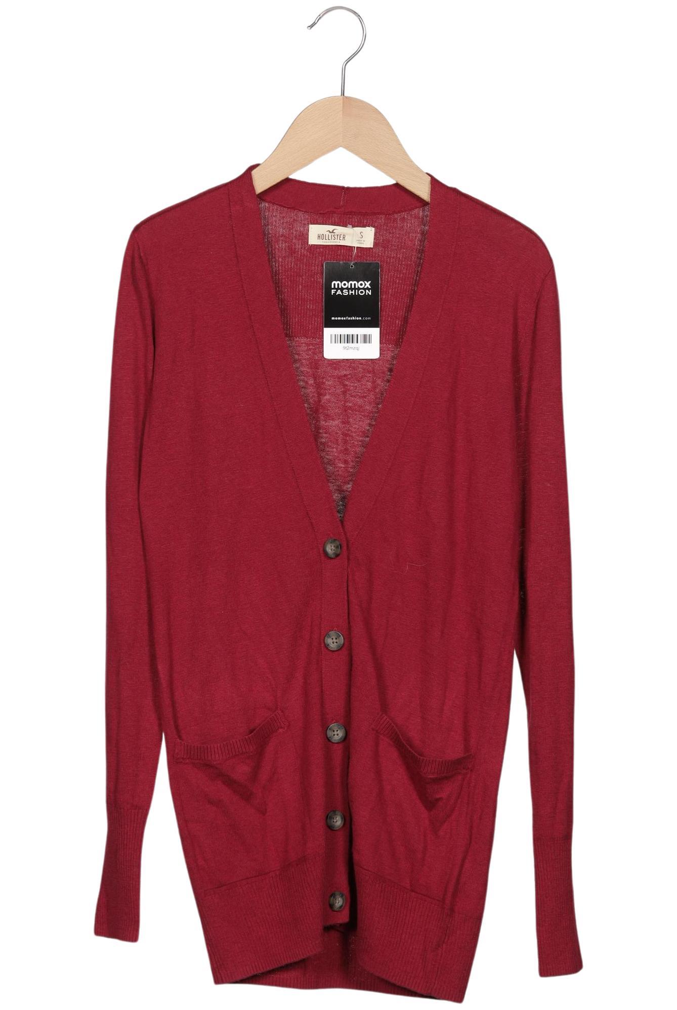 

Hollister Damen Strickjacke, rot, Gr. 36